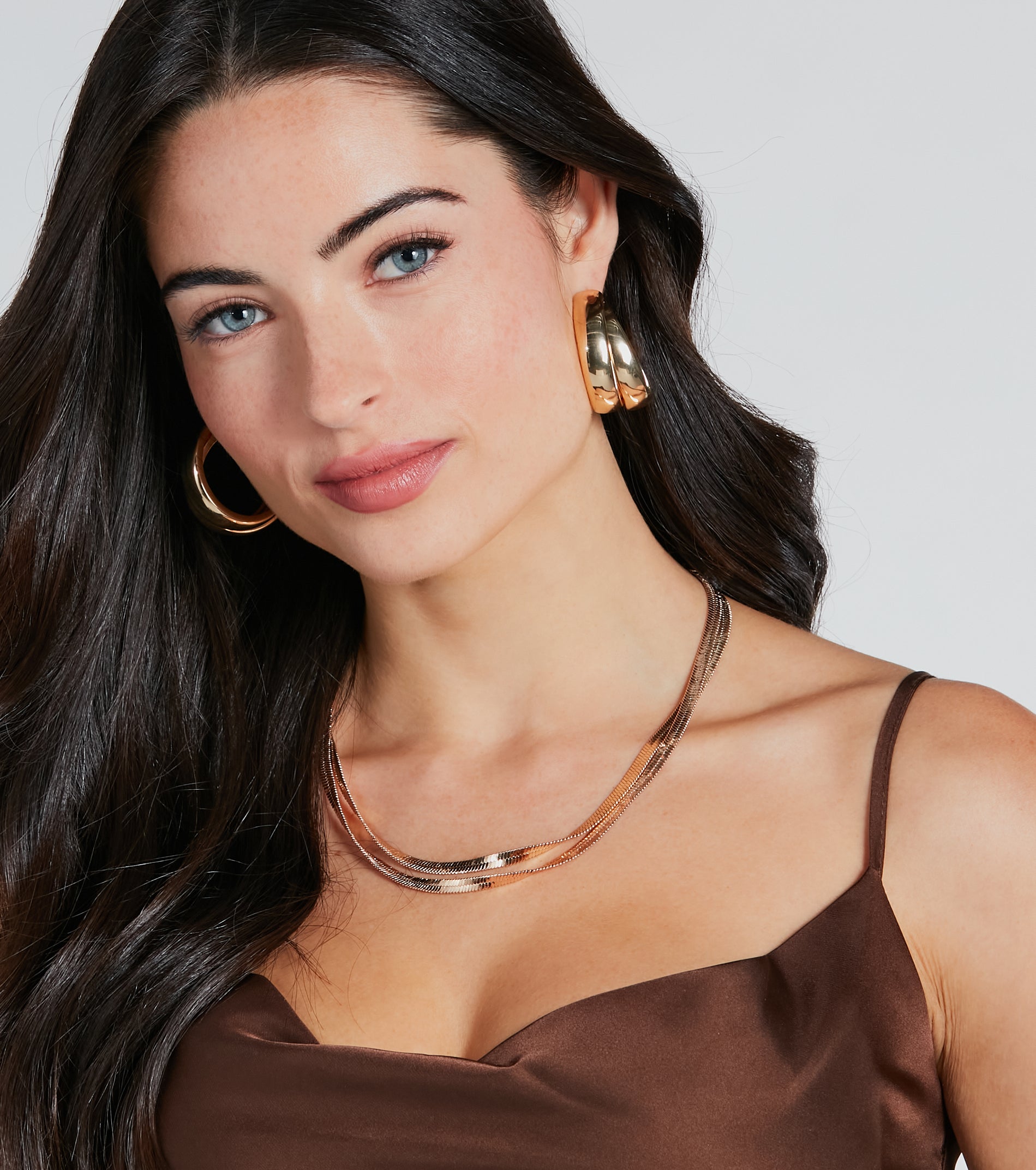 Seeing Double Hoop Earrings - Image 3