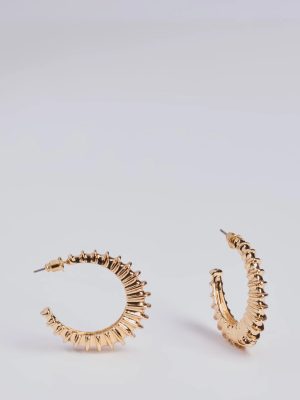 Chic Alert Coiled Hoop Earrings