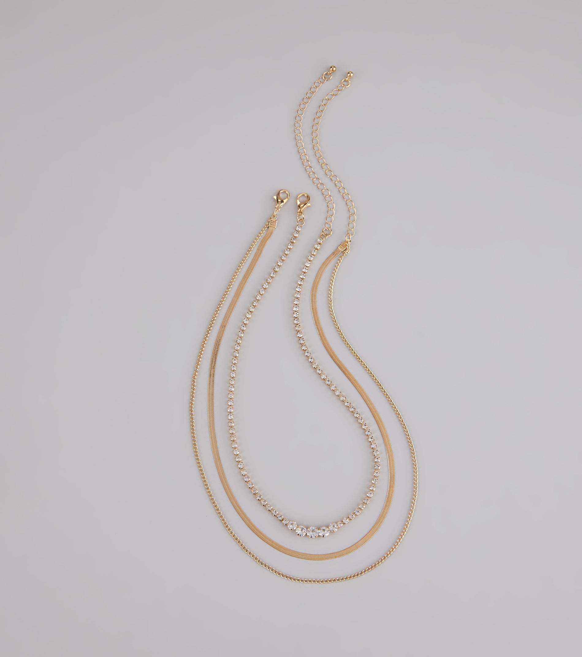 Keep It Sparkling Layered Necklace Set