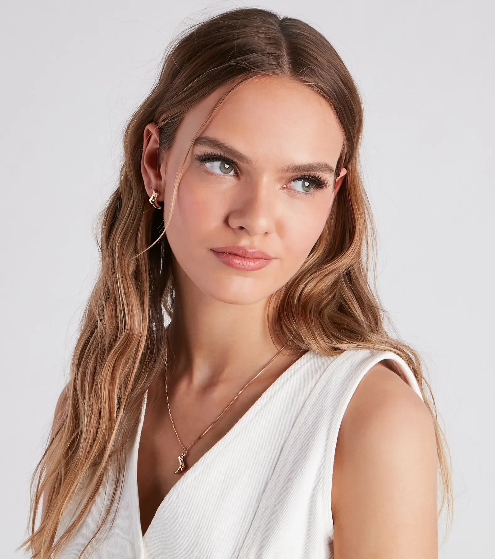 On That Western Trend Necklace And Earrings Set - Image 2