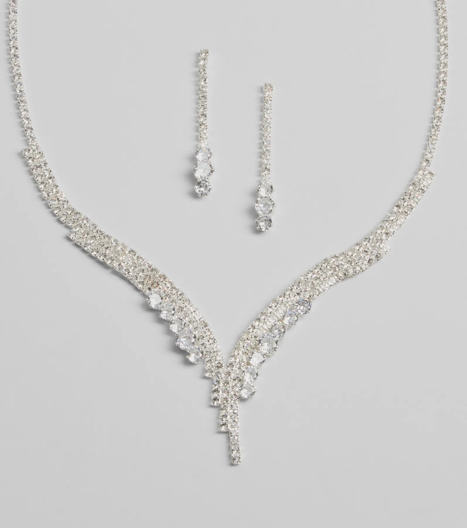 Beauty Perfection Necklace And Earrings Set - Image 2