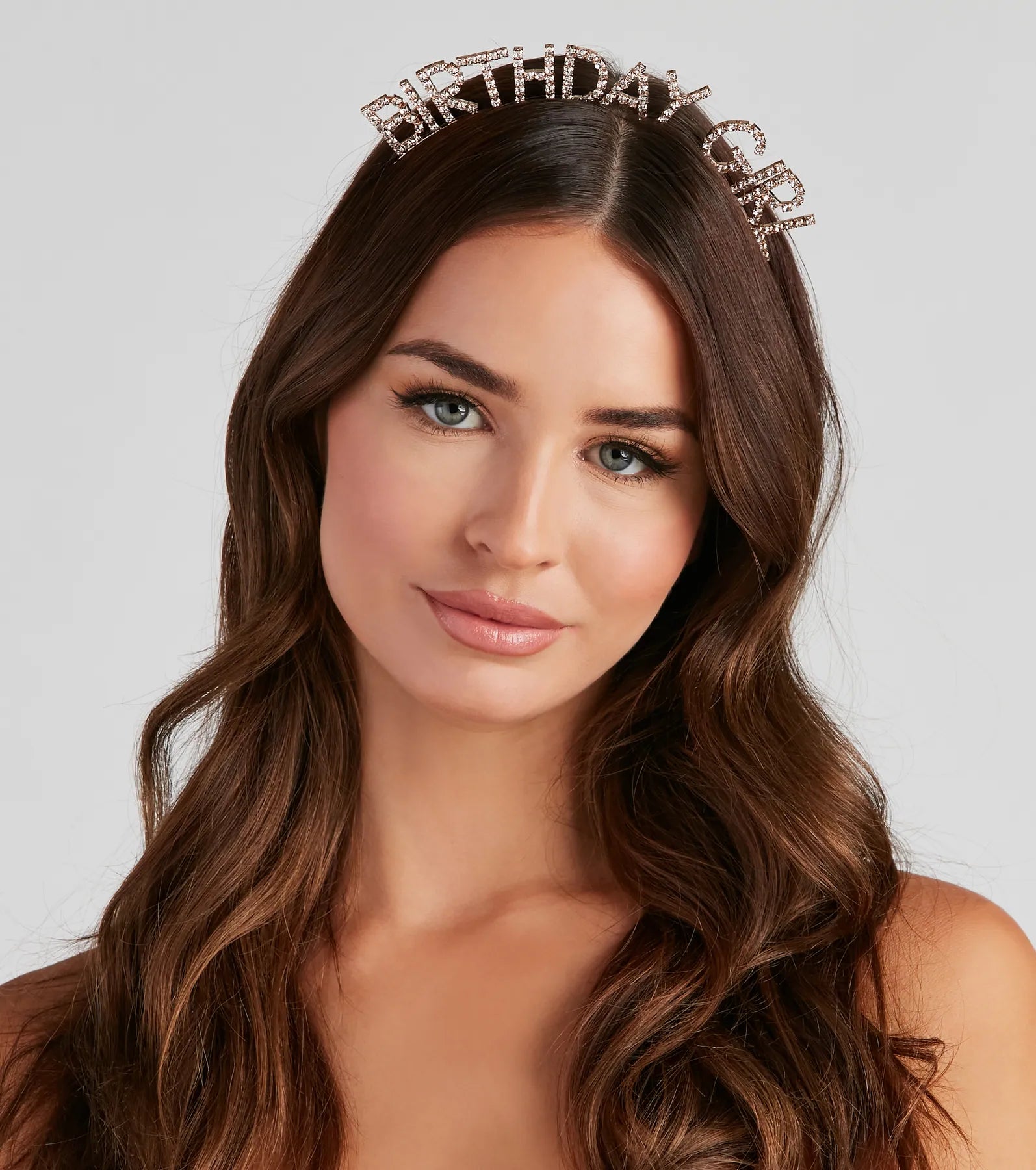 Birthday Girl Rhinestone Headband - Image 2