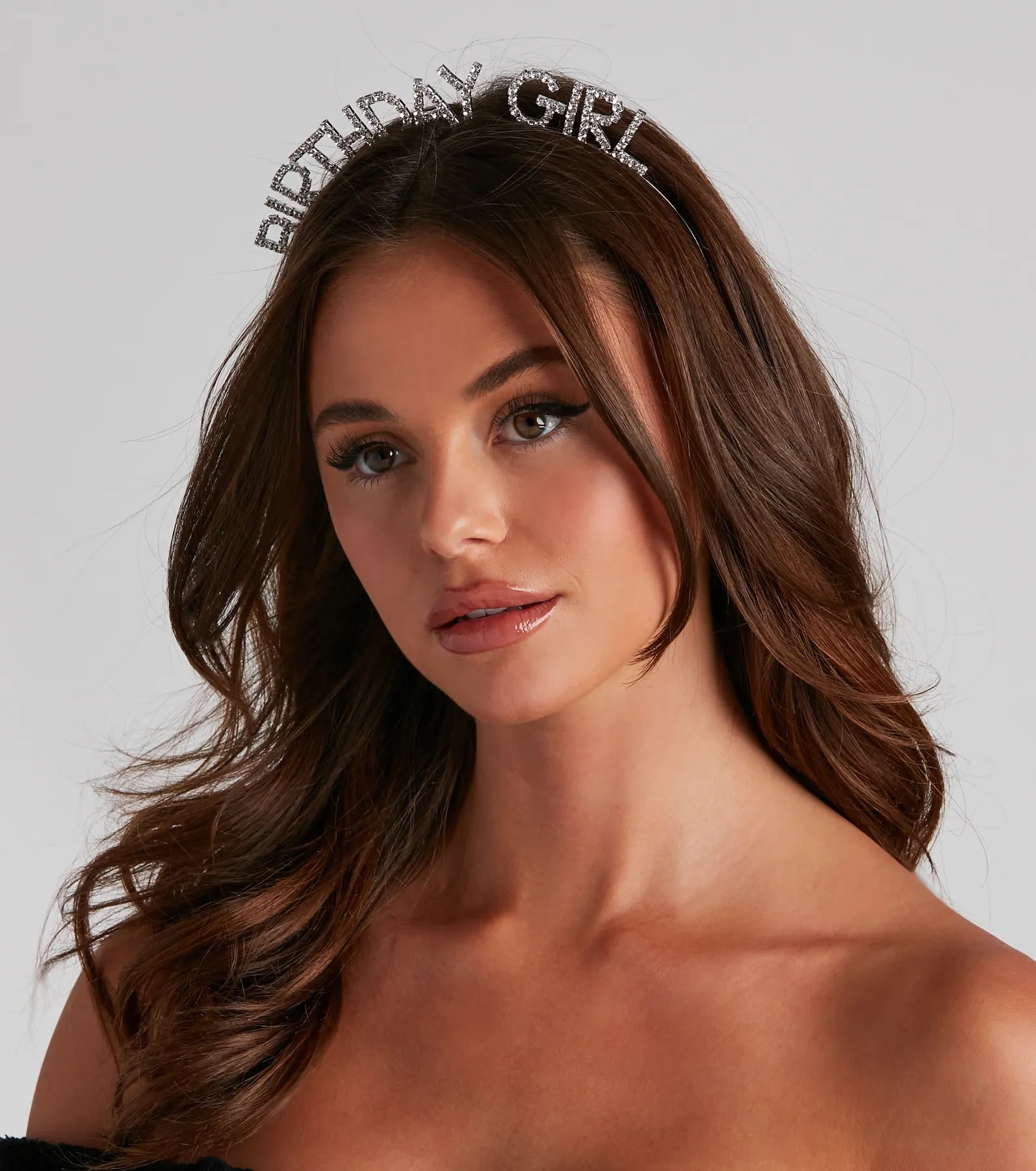 Birthday Girl Rhinestone Headband - Image 3