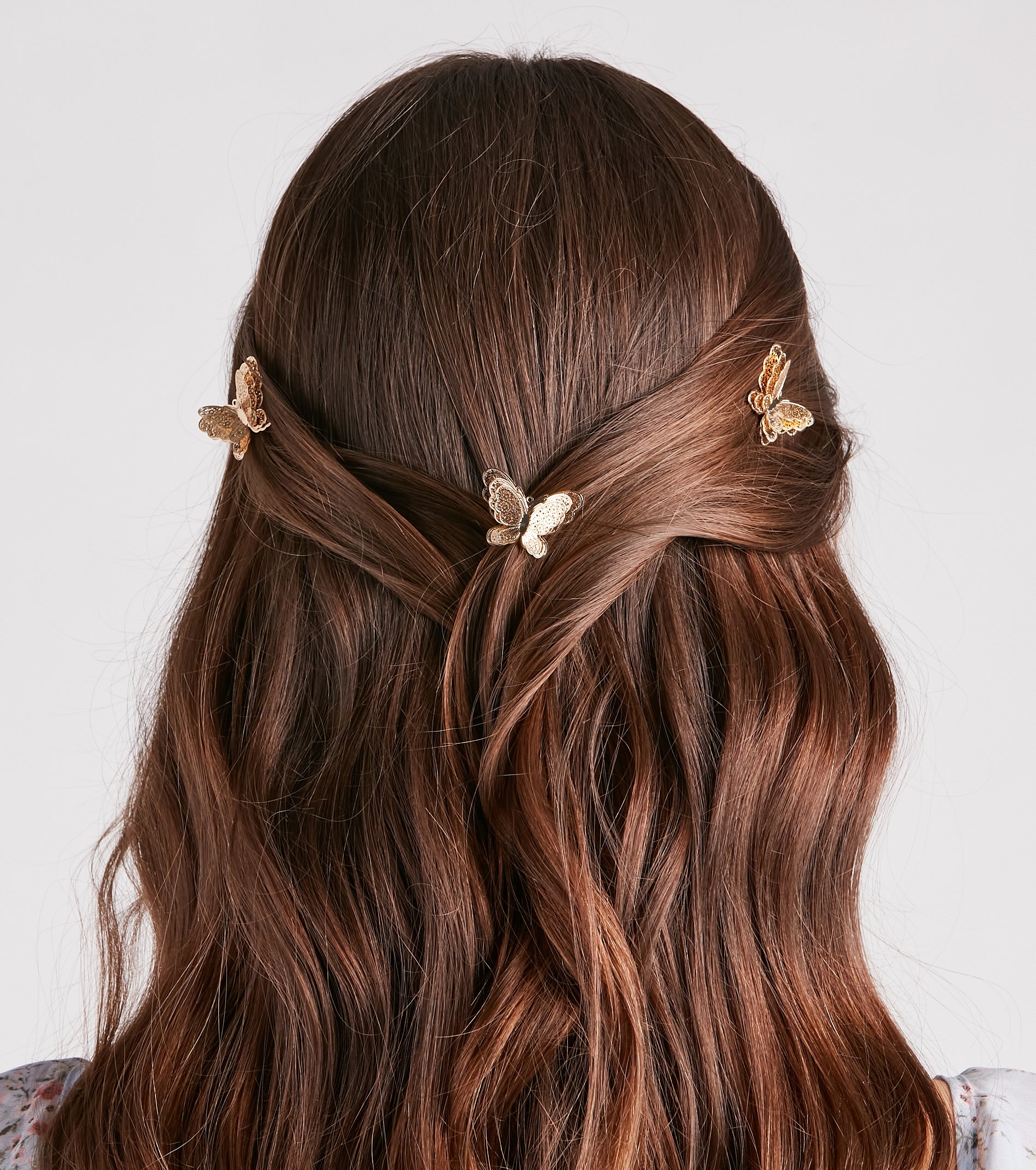Winged Spirit Butterfly Hair Pins - Image 2