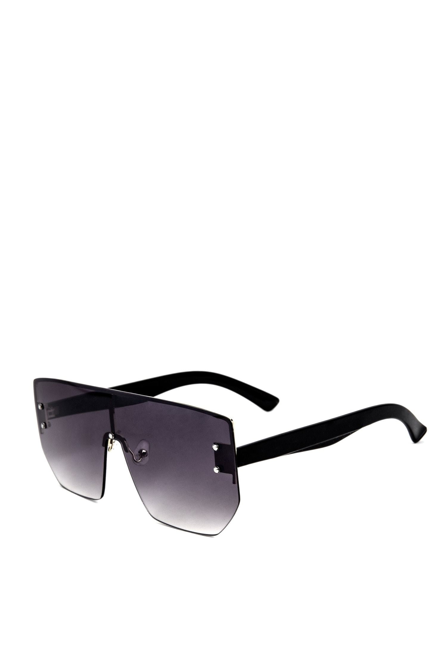 Geometric Rimless Sunglasses - Image 4