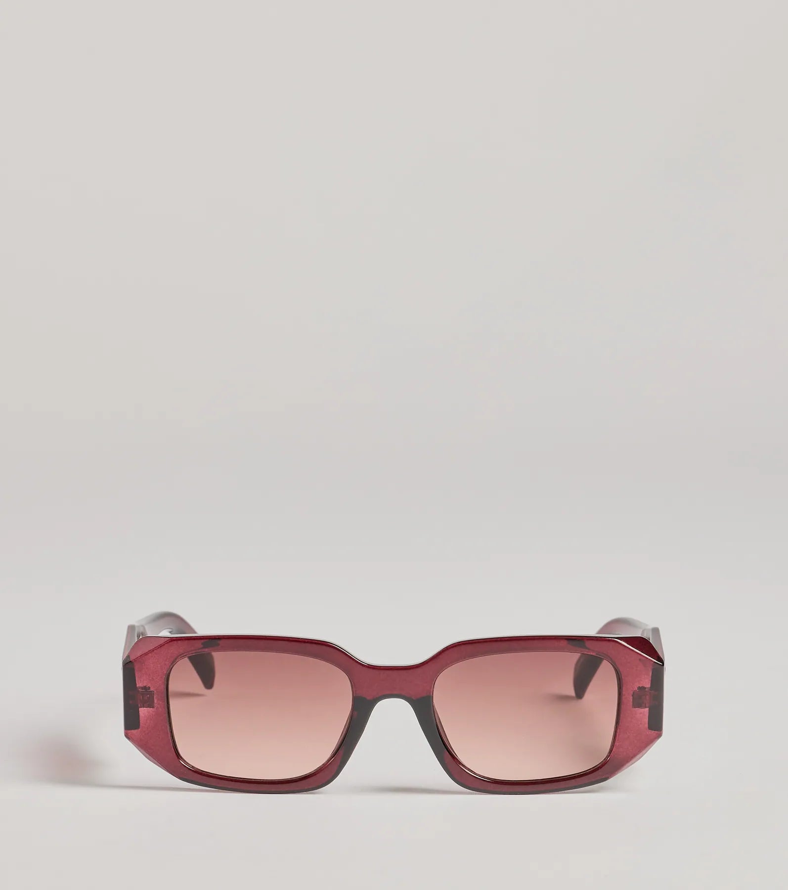 Elevated Glam Rectangle Sunglasses - Image 2
