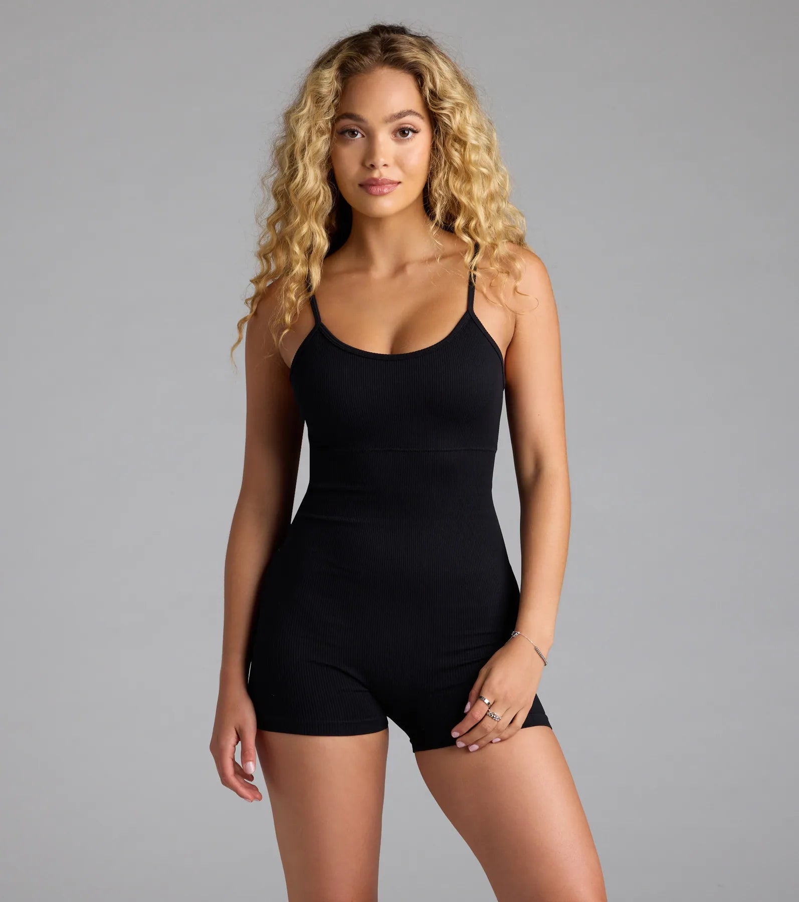 Perfect Staple Scoop Neck Romper