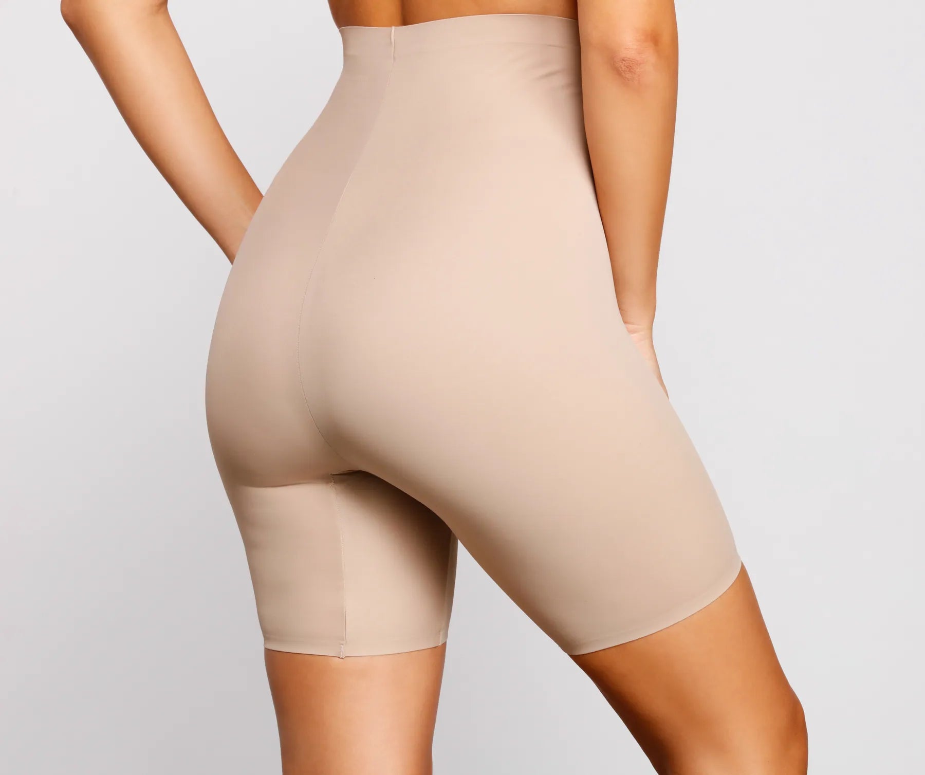 Shape Things Up Long Smooth Shaping Shorts - Image 4