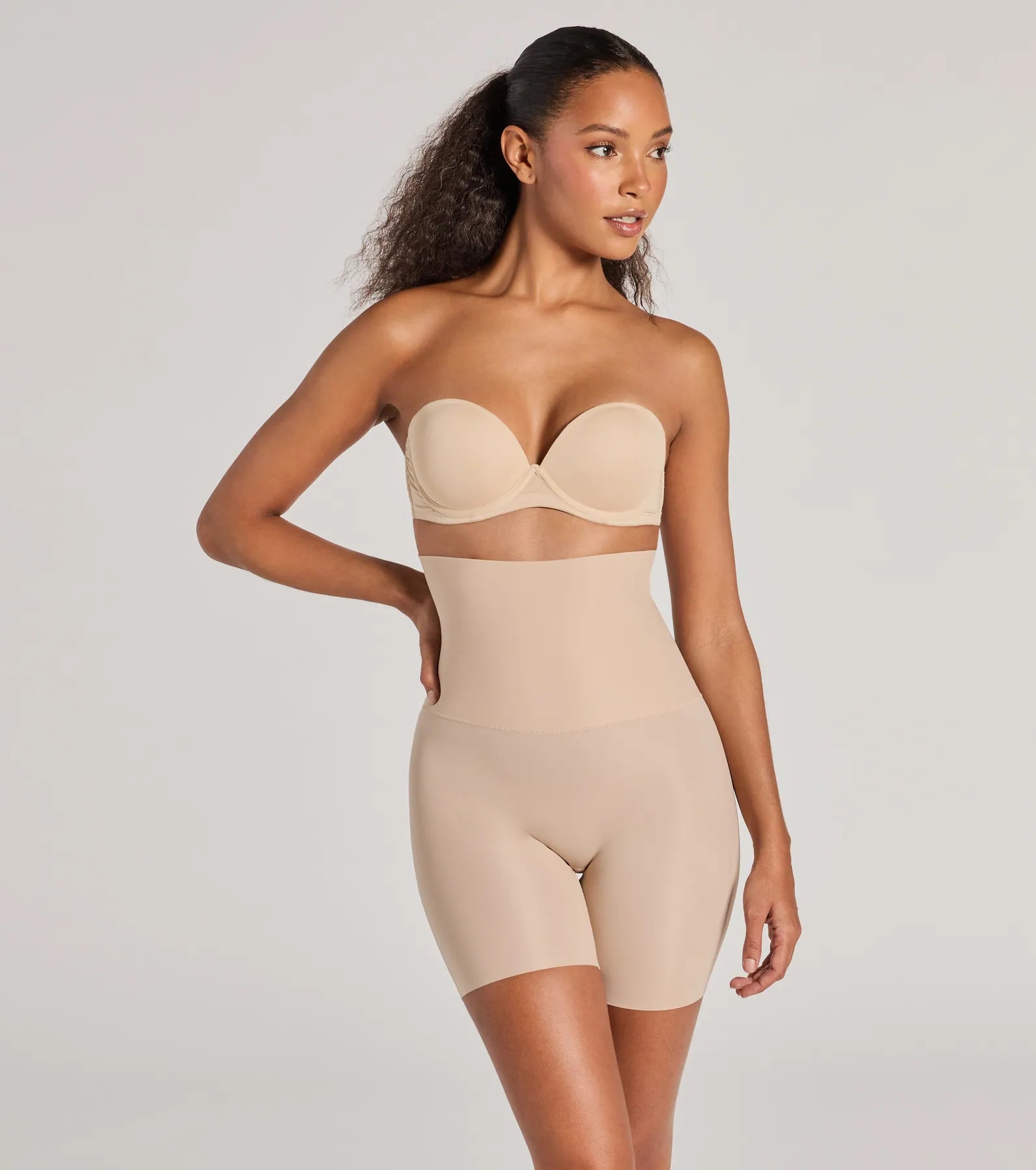 Smooth Look Scuba High Waist Shaper Shorts - Image 4