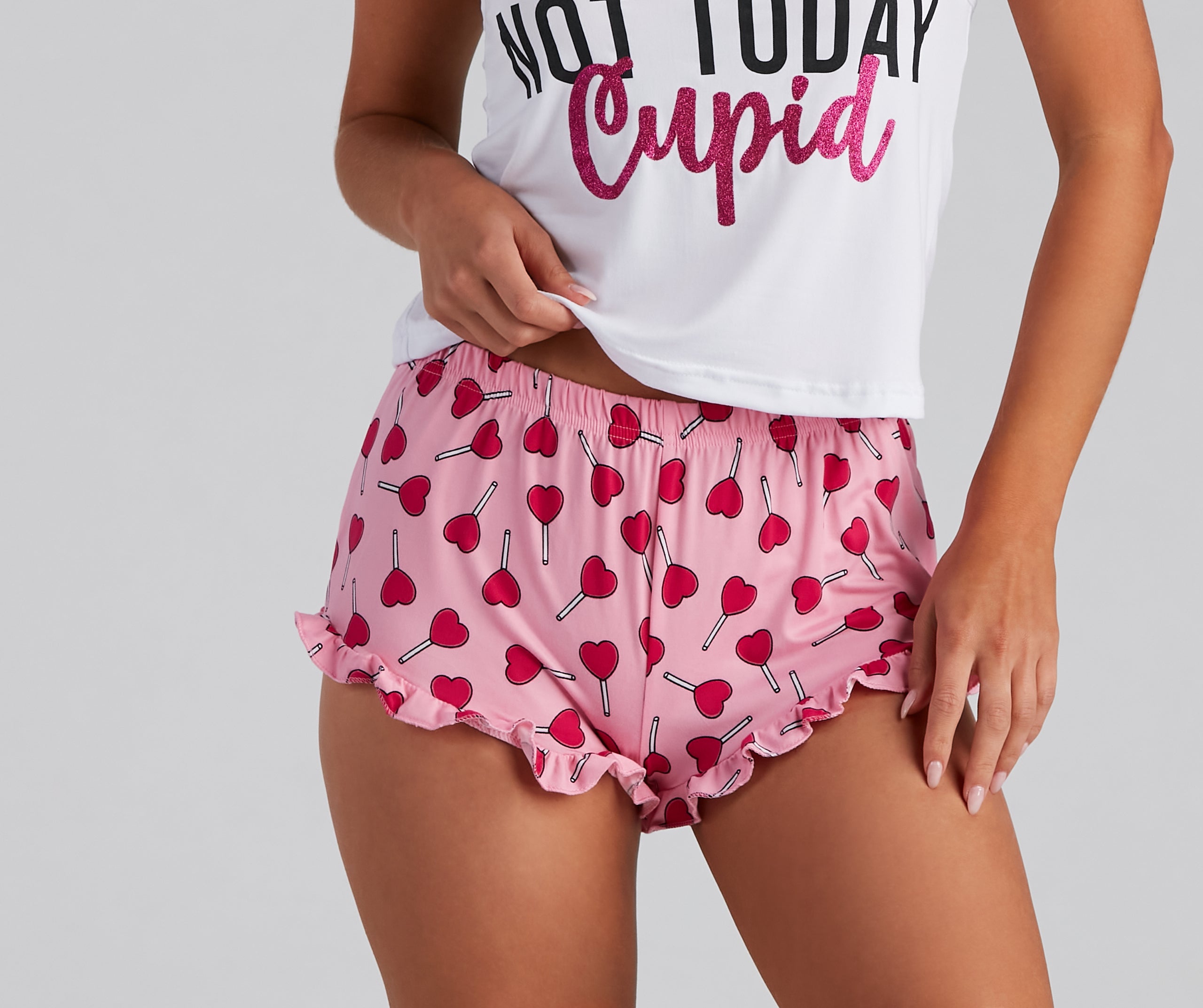 Not Today Cupid Pajama Set - Image 3
