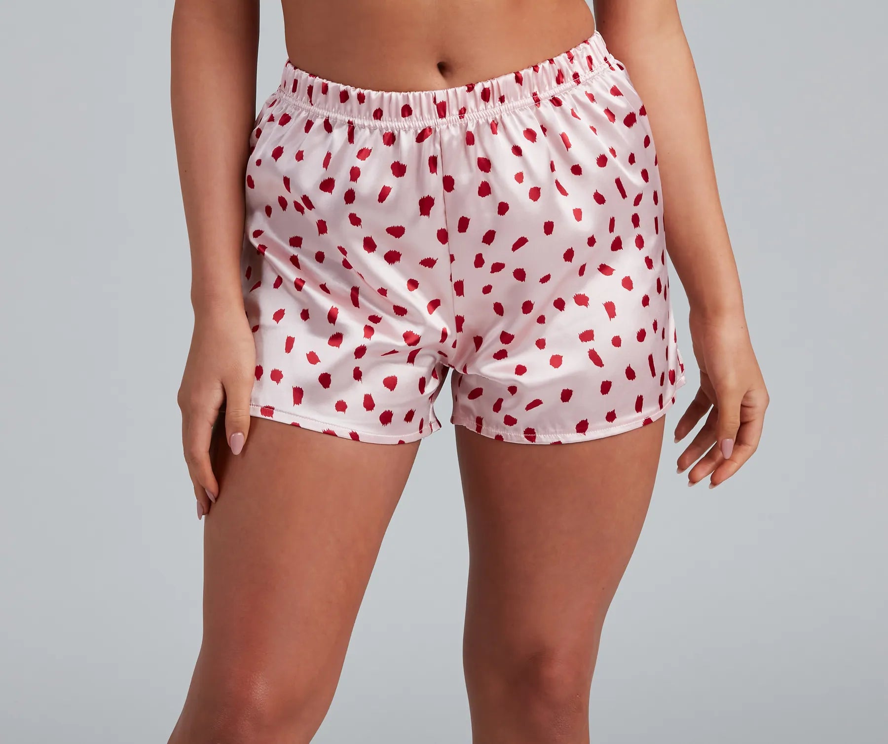 Sweet Vibes Satin Pajama Set - Image 3