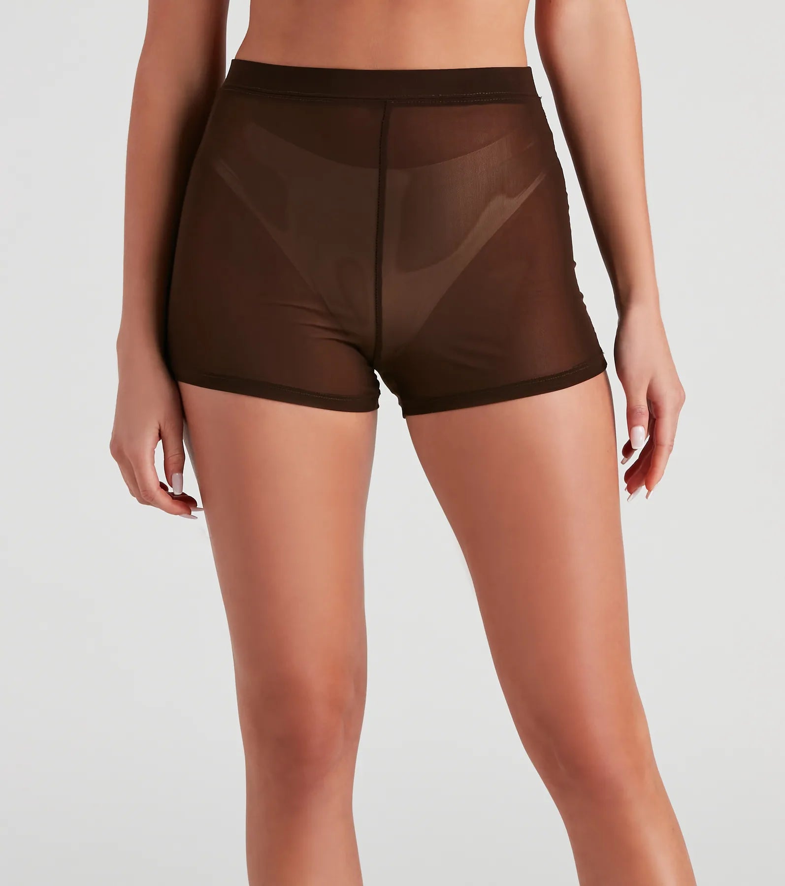 Slumber In Mesh Pajama Shorts - Image 4