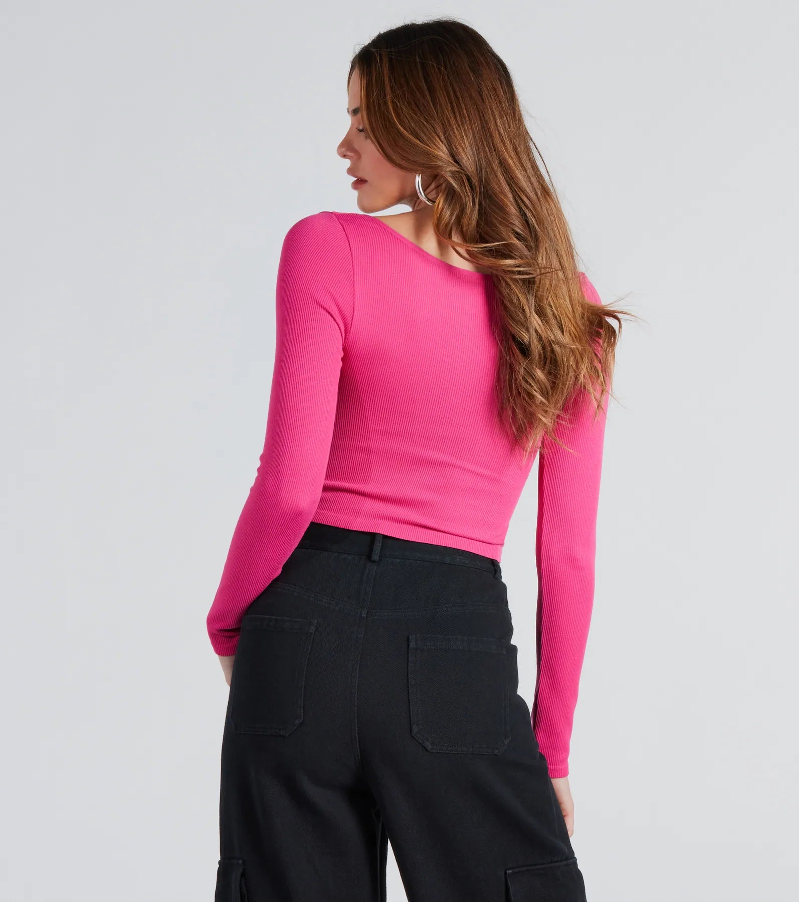 Flawless Energy Long Sleeve Crop Top - Image 2