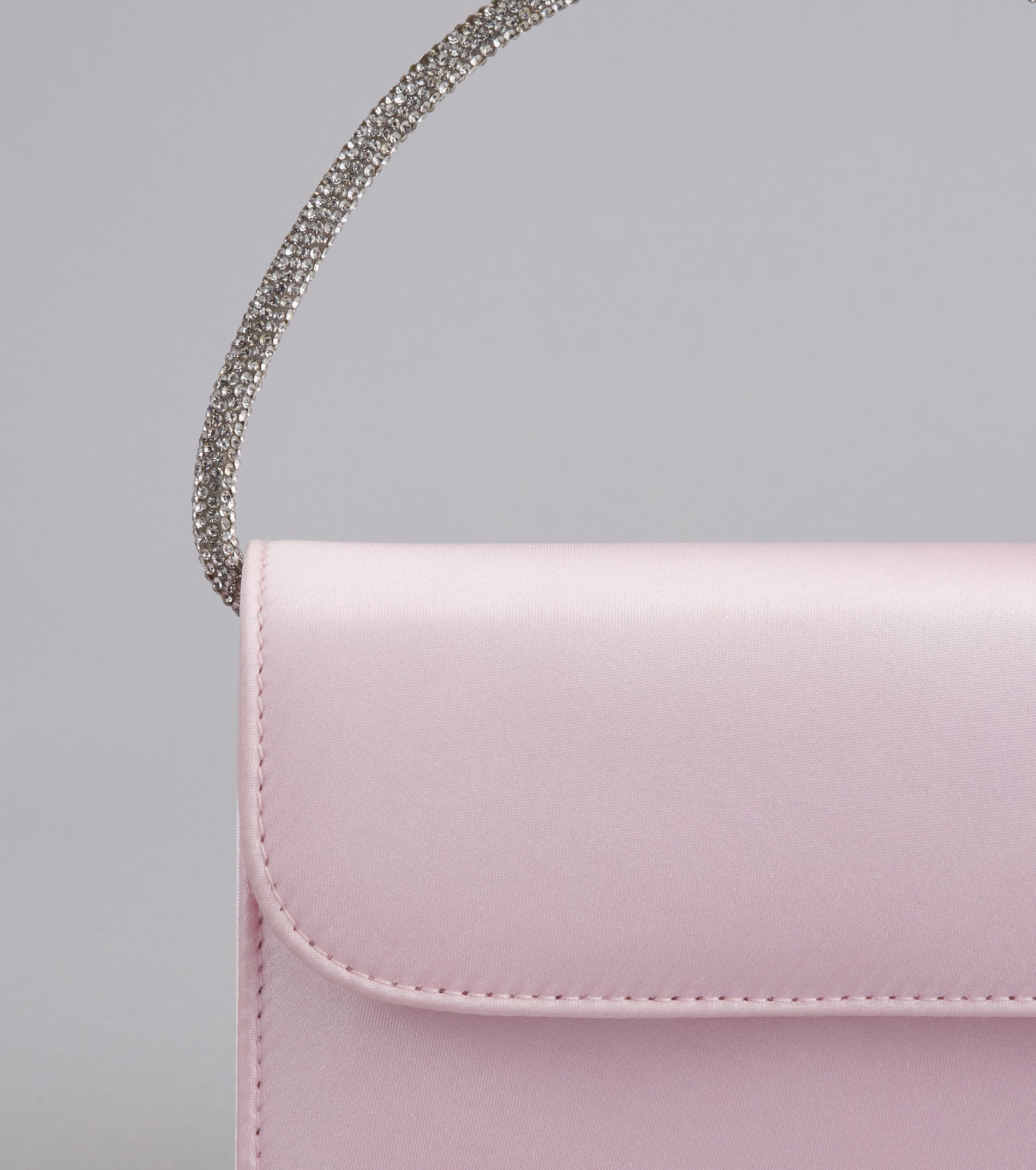 Stylish Endeavor Rhinestone Top Handle Handbag - Image 11