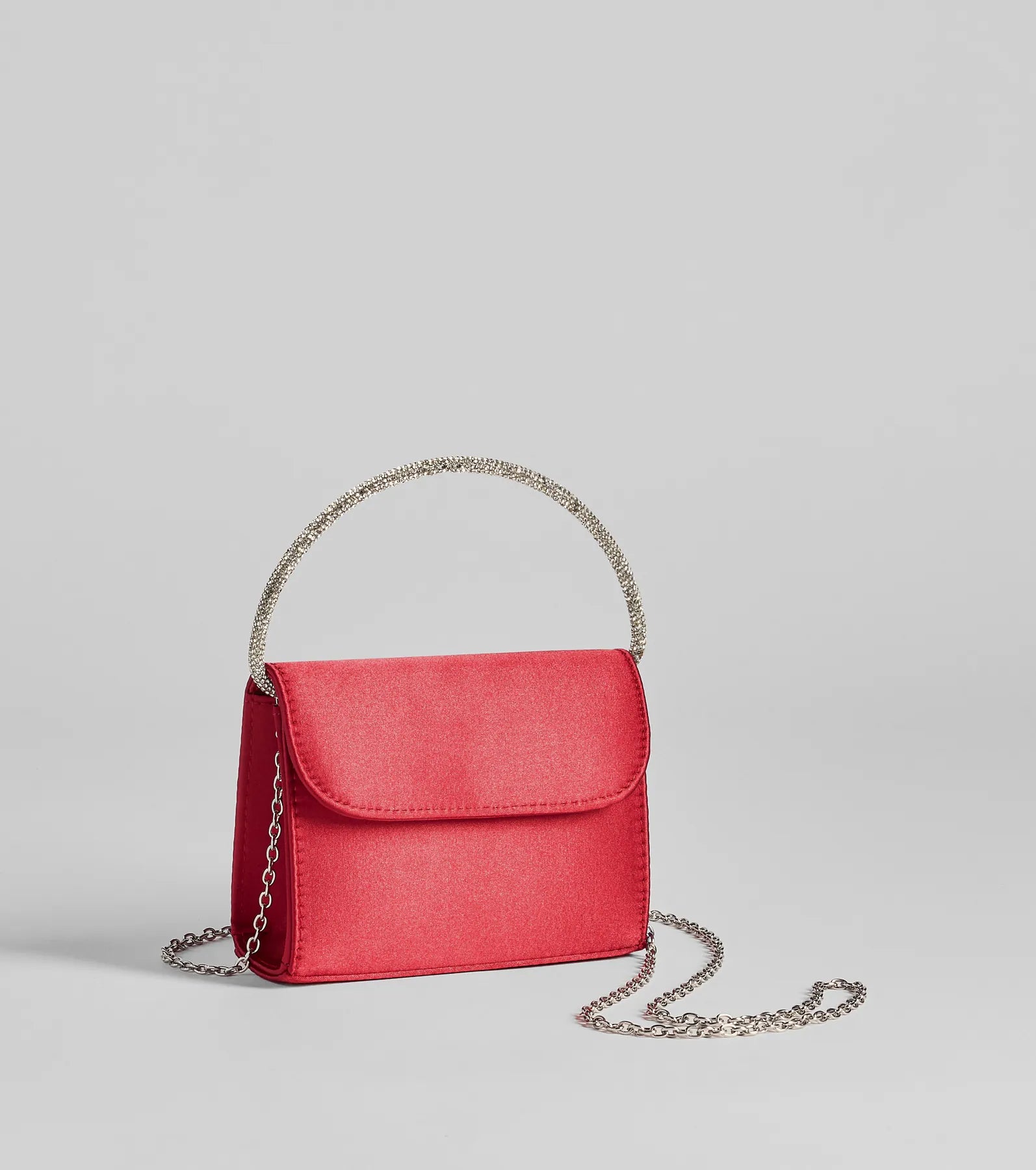 Stylish Endeavor Rhinestone Top Handle Handbag - Image 3