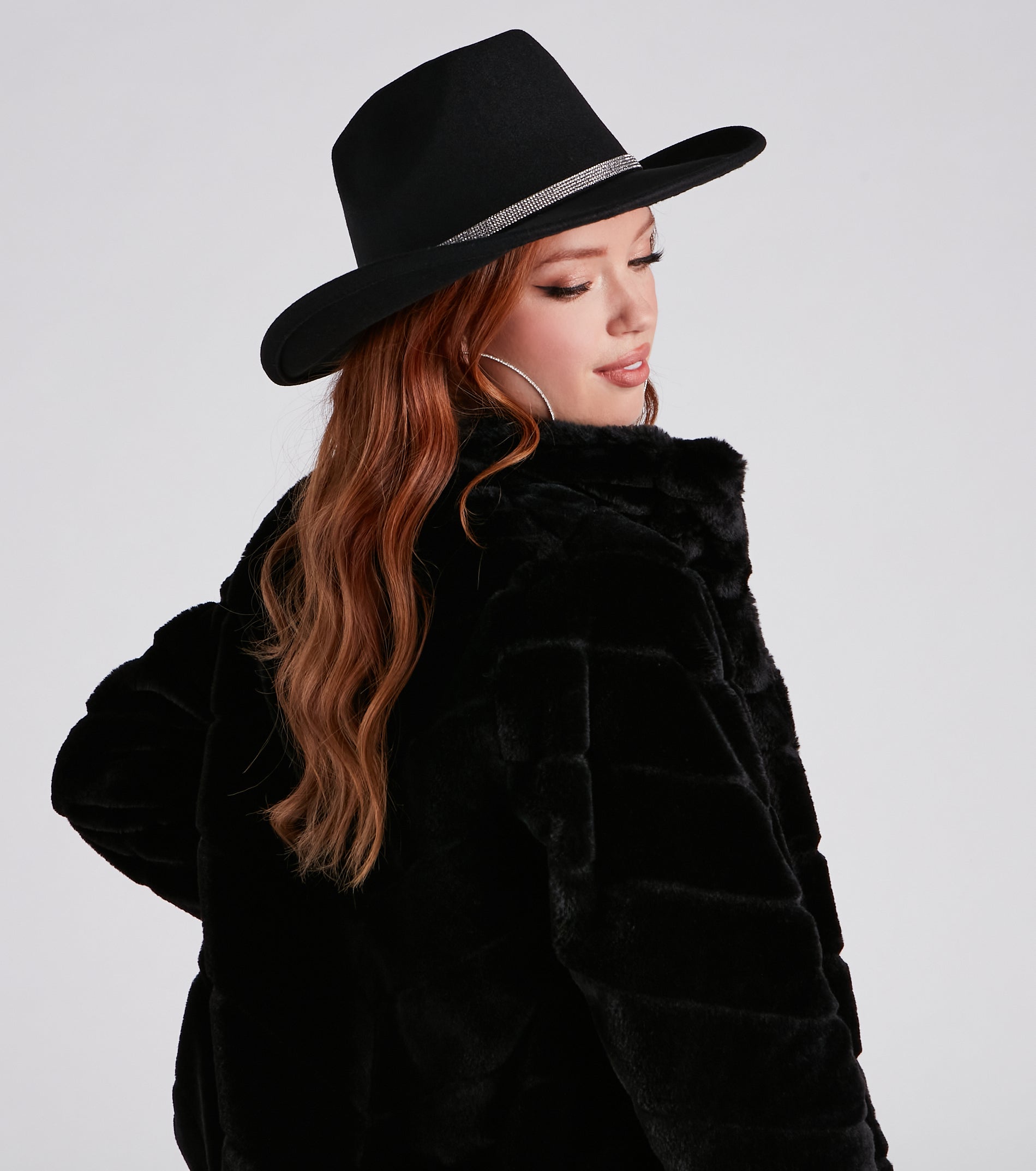 Strike Em' In Rhinestone Cowboy Hat - Image 2