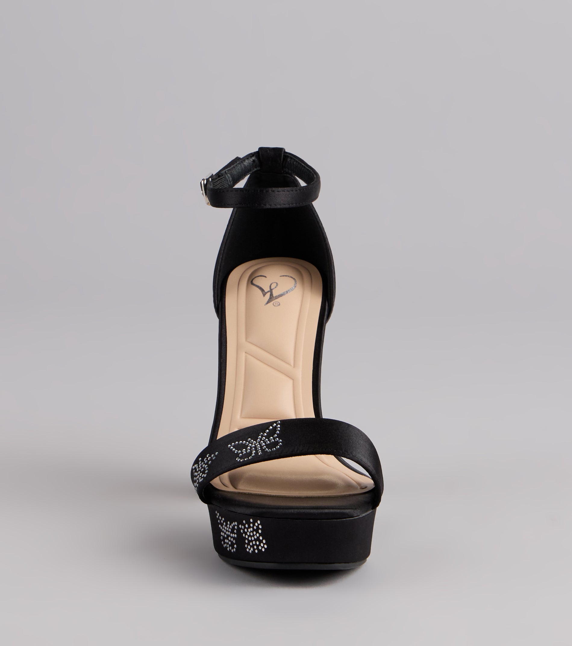 Butterfly Kisses Platform Block Heels - Image 3