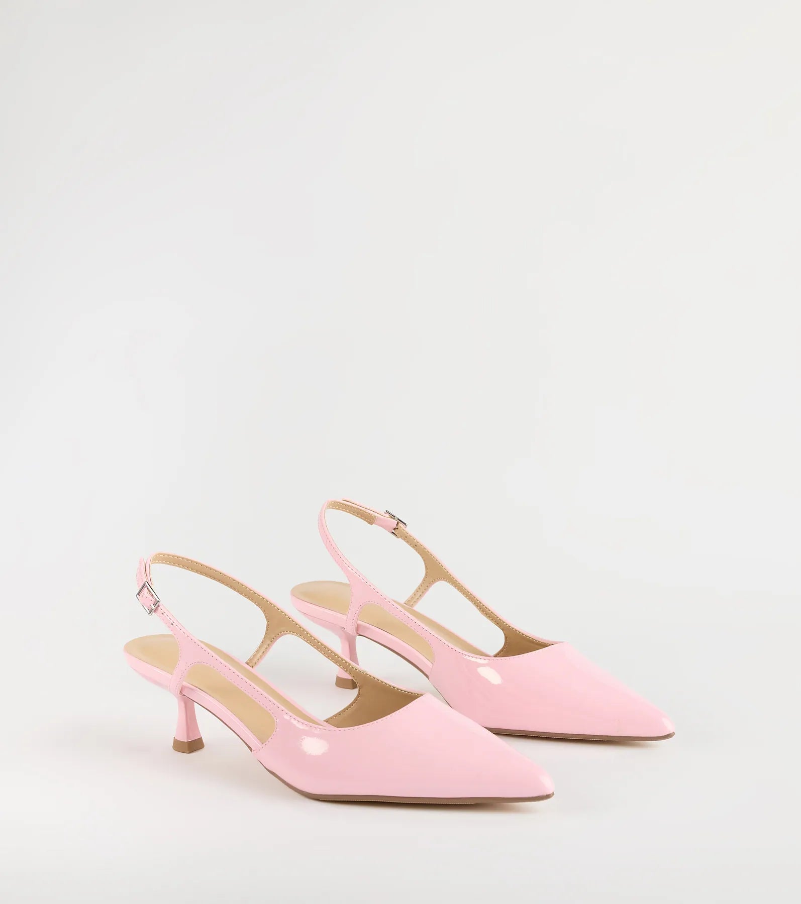 Keep It Chic Kitten Heel Pumps - Image 9