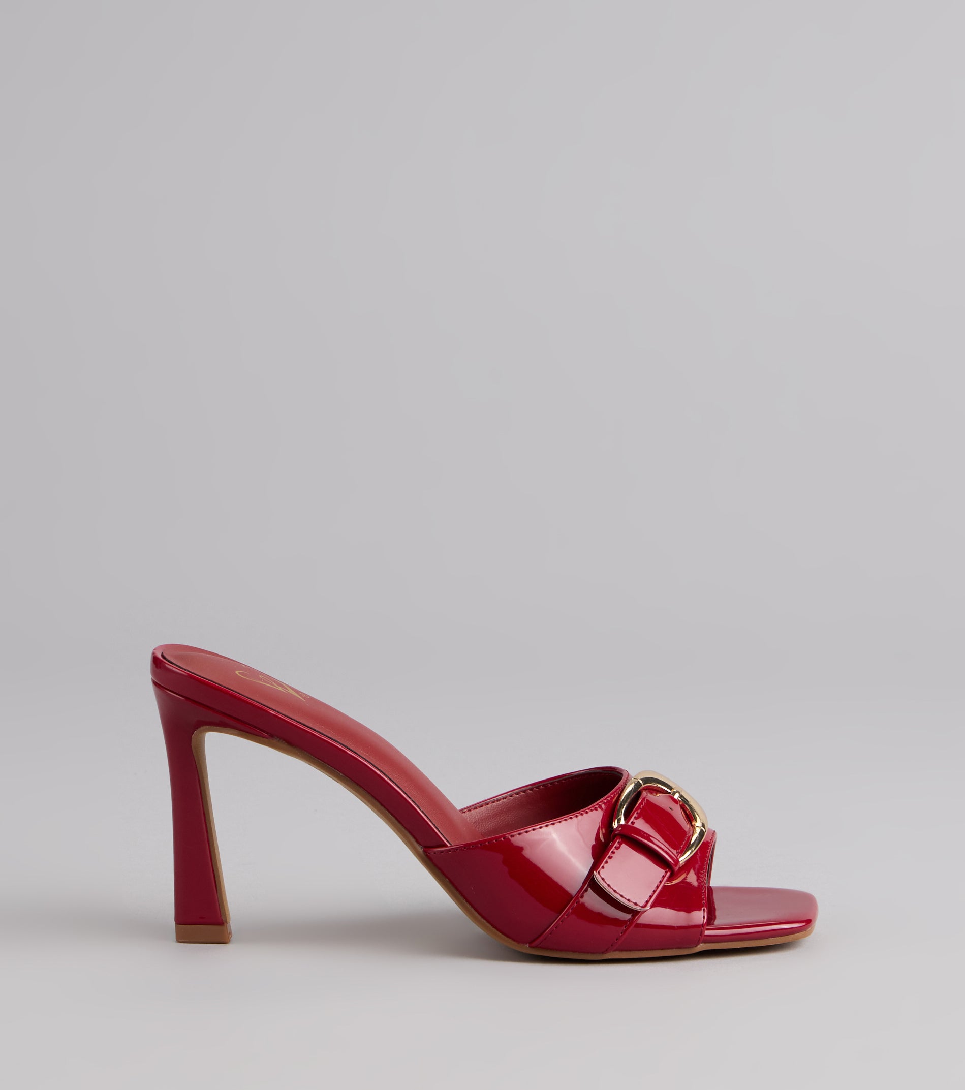 City Lights Buckle Heel Mules - Image 7
