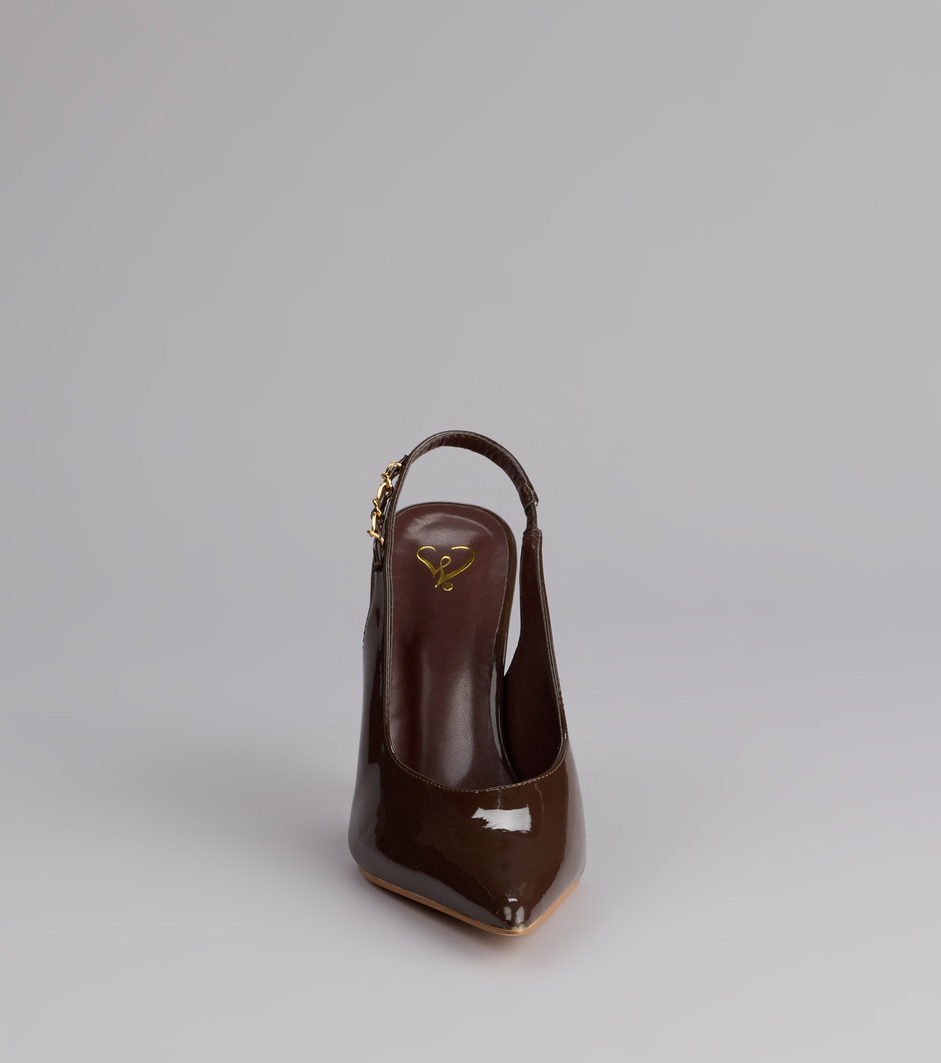 After Hours Patent Slingback Heels - Image 7