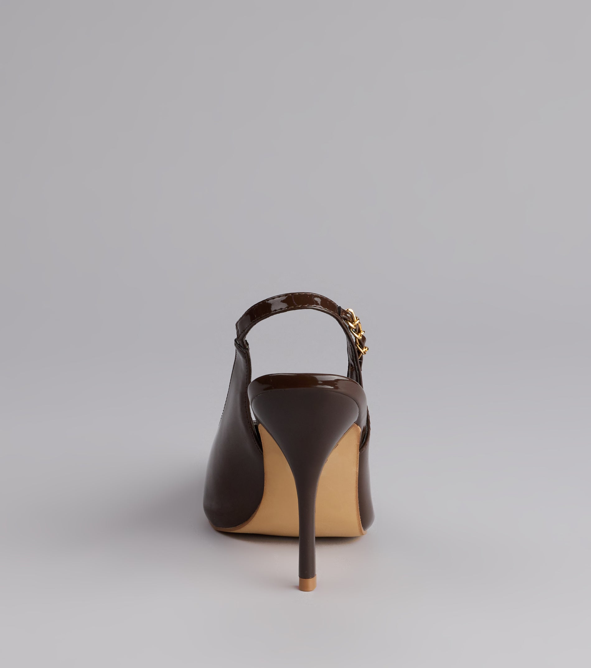 After Hours Patent Slingback Heels - Image 8
