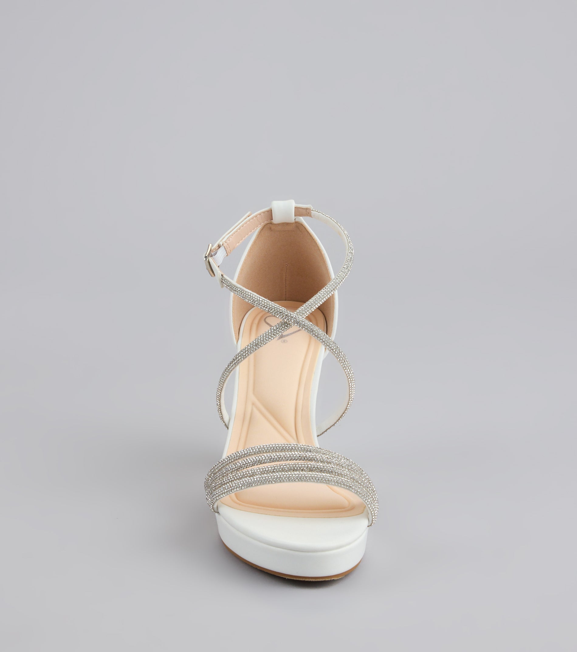 Made To Dazzle Rhinestone Platform Heels - Image 3