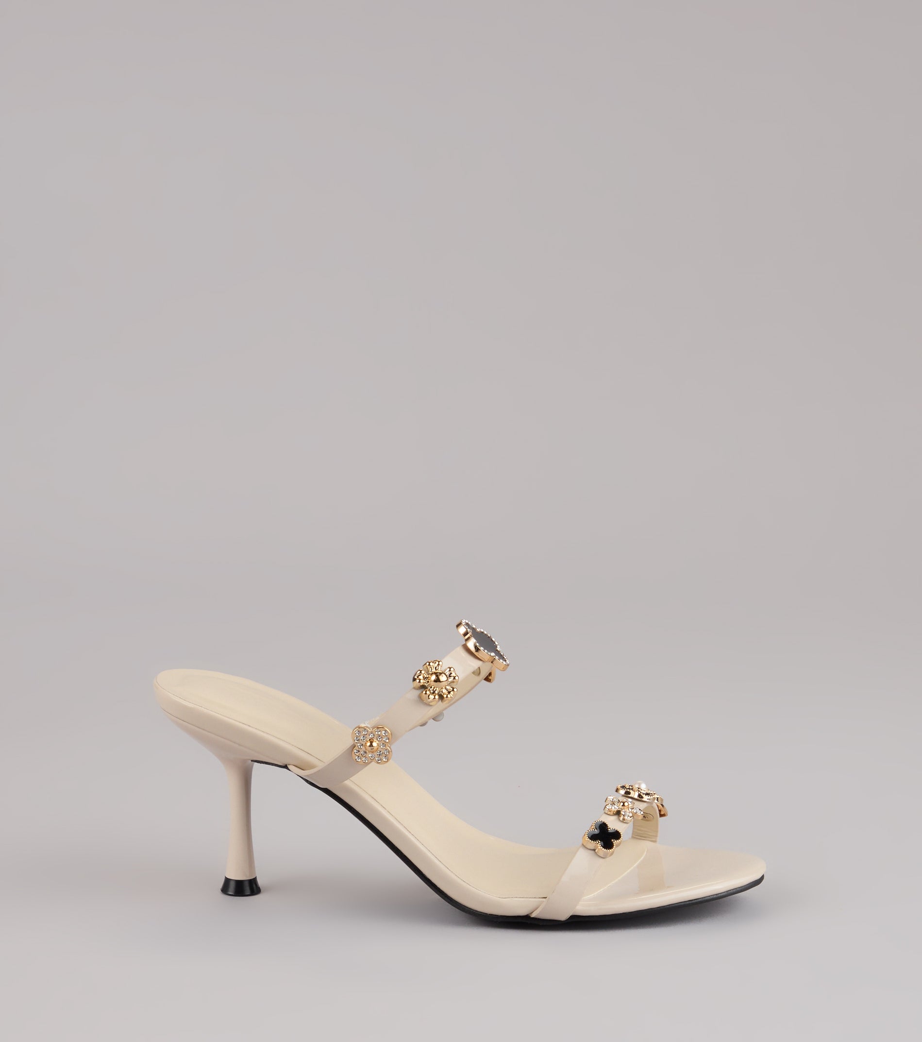 Out All Night Charm Strap Stiletto Heels - Image 11