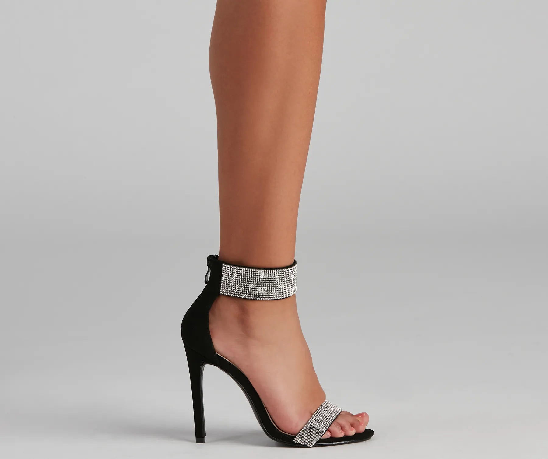 Glam Struck Rhinestone Stiletto Heels - Image 3