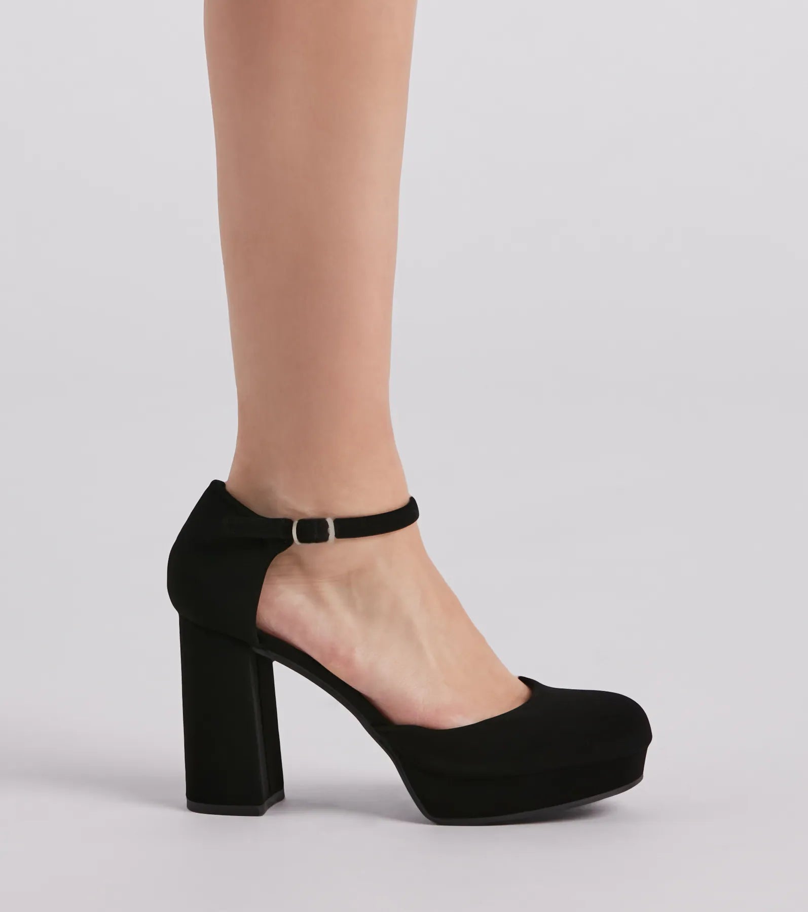 Classic Trendsetter Mary Jane Platform Heels - Image 3