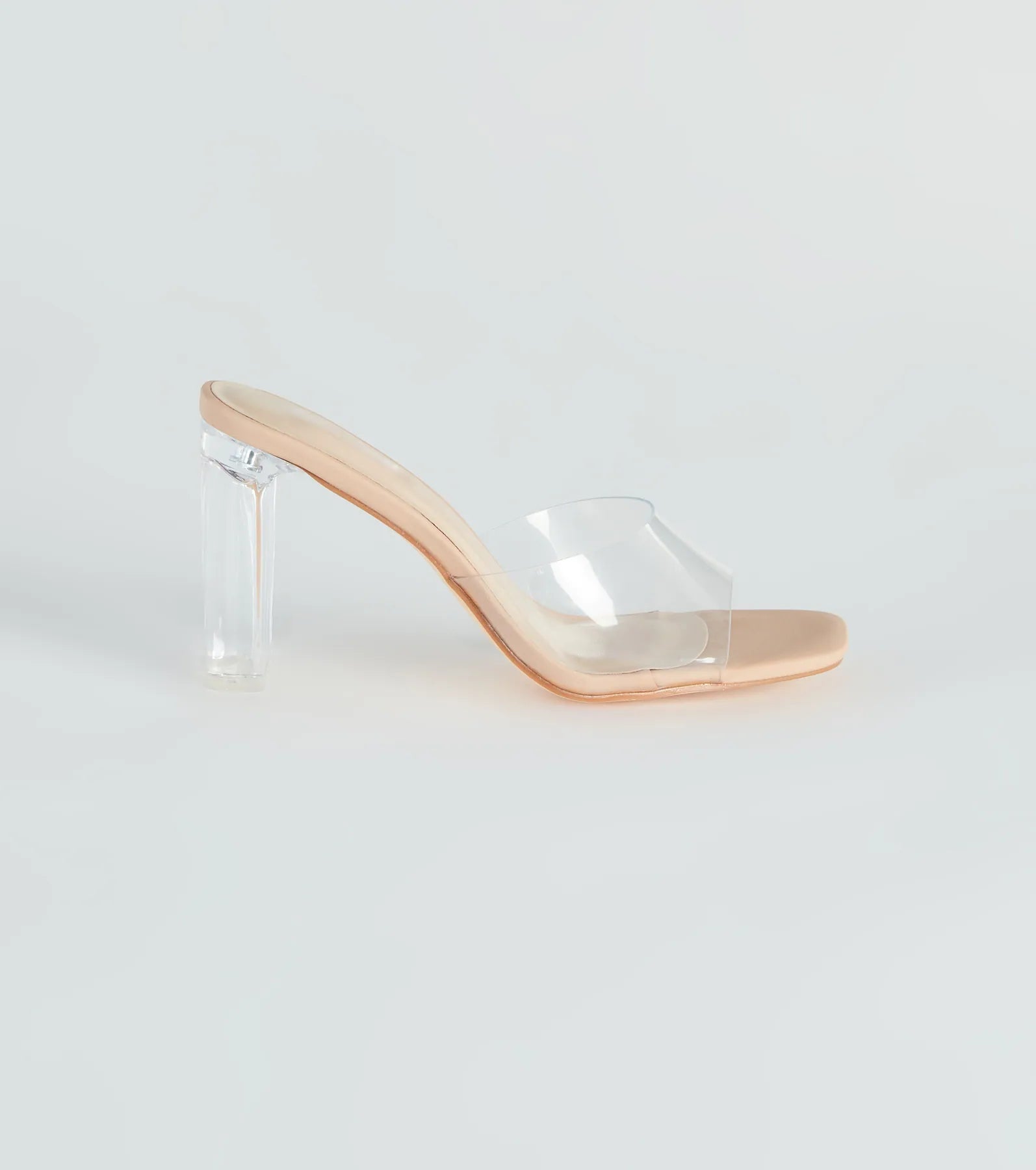 A Touch Of Chic Clear-Heel Mules - Image 2