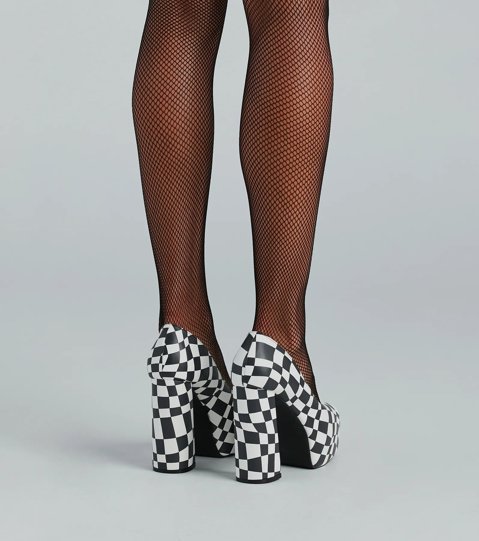 Vibe Check Platform Block Heel Pumps - Image 4