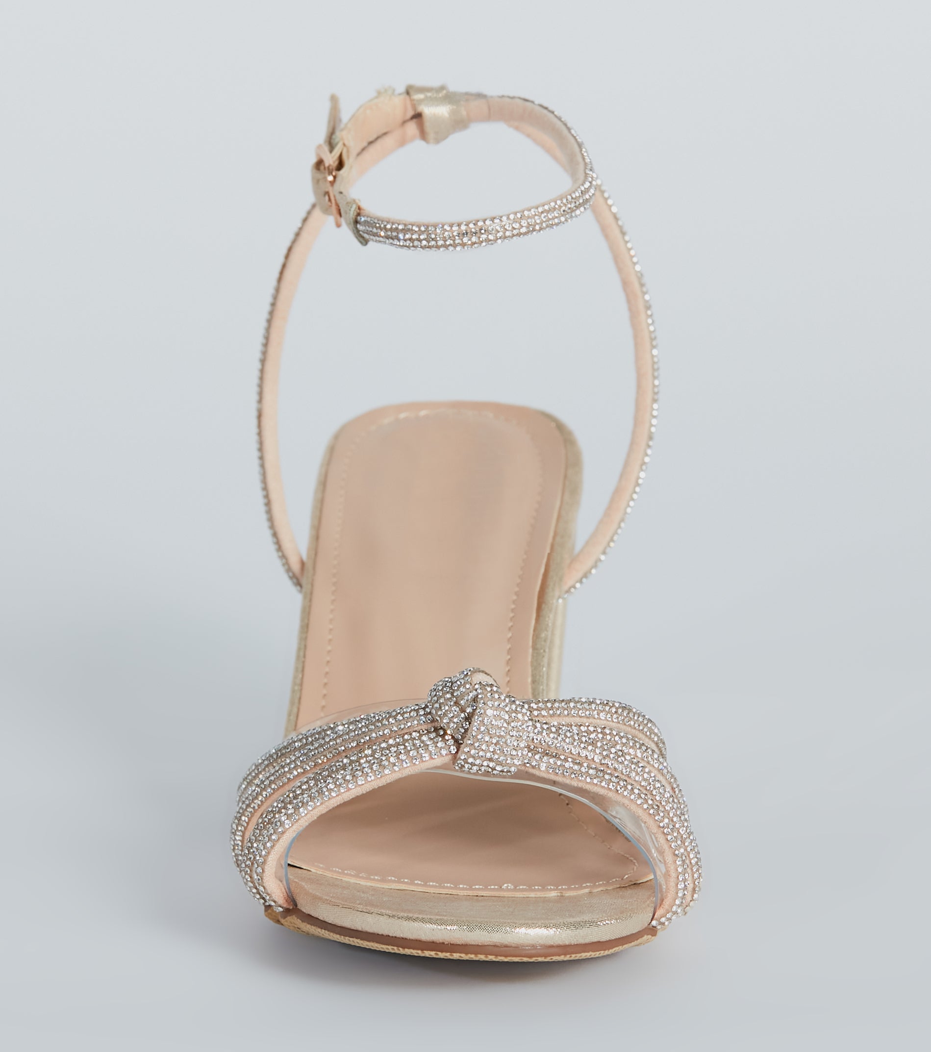 Dancing Shoes Rhinestone Short Block Heels - Image 11