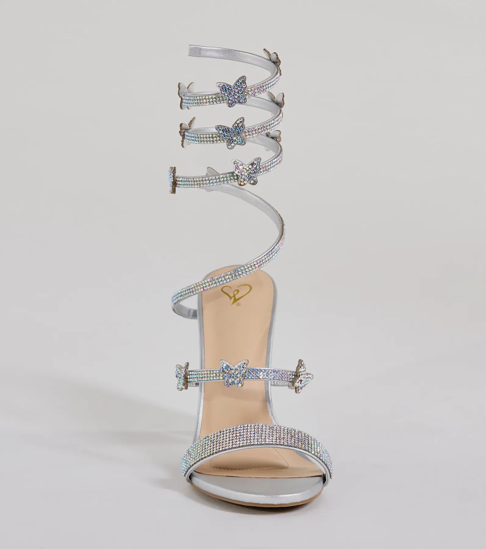 Butterfly Mystique Rhinestone Spiral Heels - Image 3
