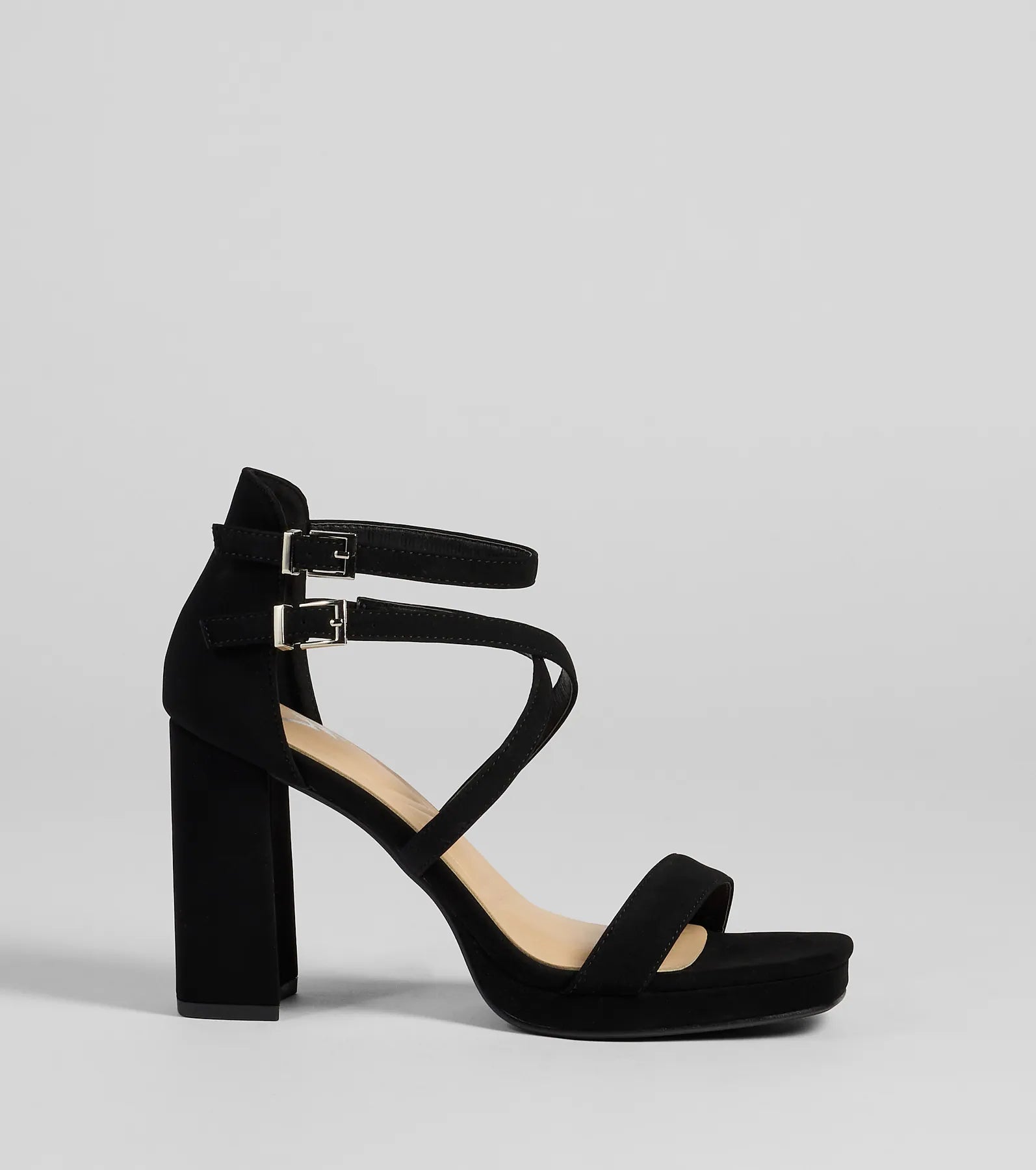 Slay Every Step Strappy Platform Heels - Image 2