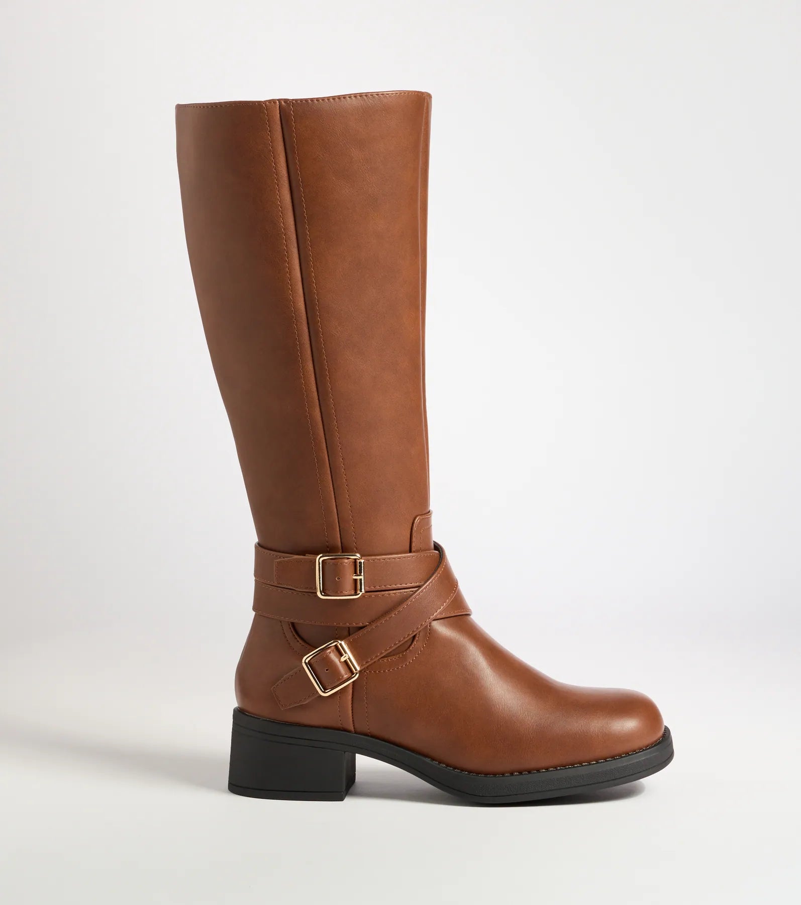 Effortlessly Edgy Under-The-Knee Boots - Image 2