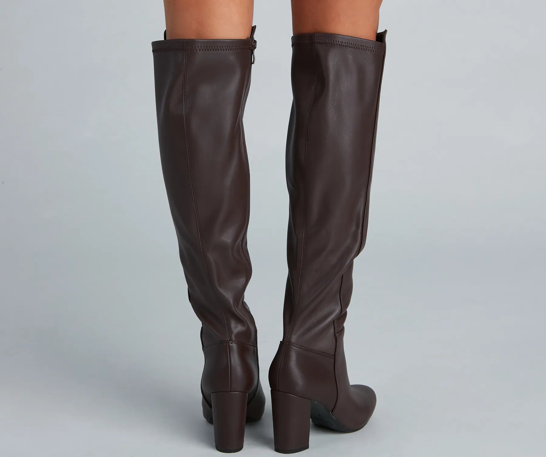Western Vibes Faux Leather Boots - Image 6