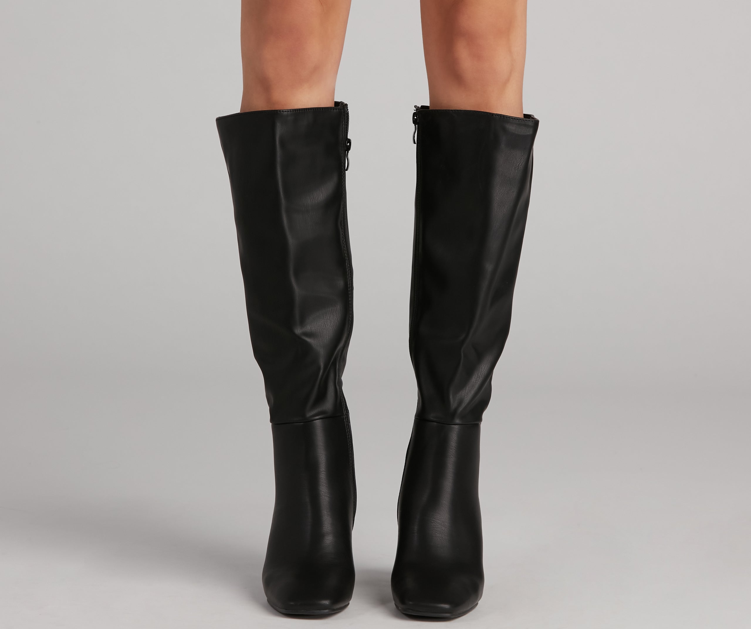 Walk It Out In Style Faux Leather Boots - Image 14