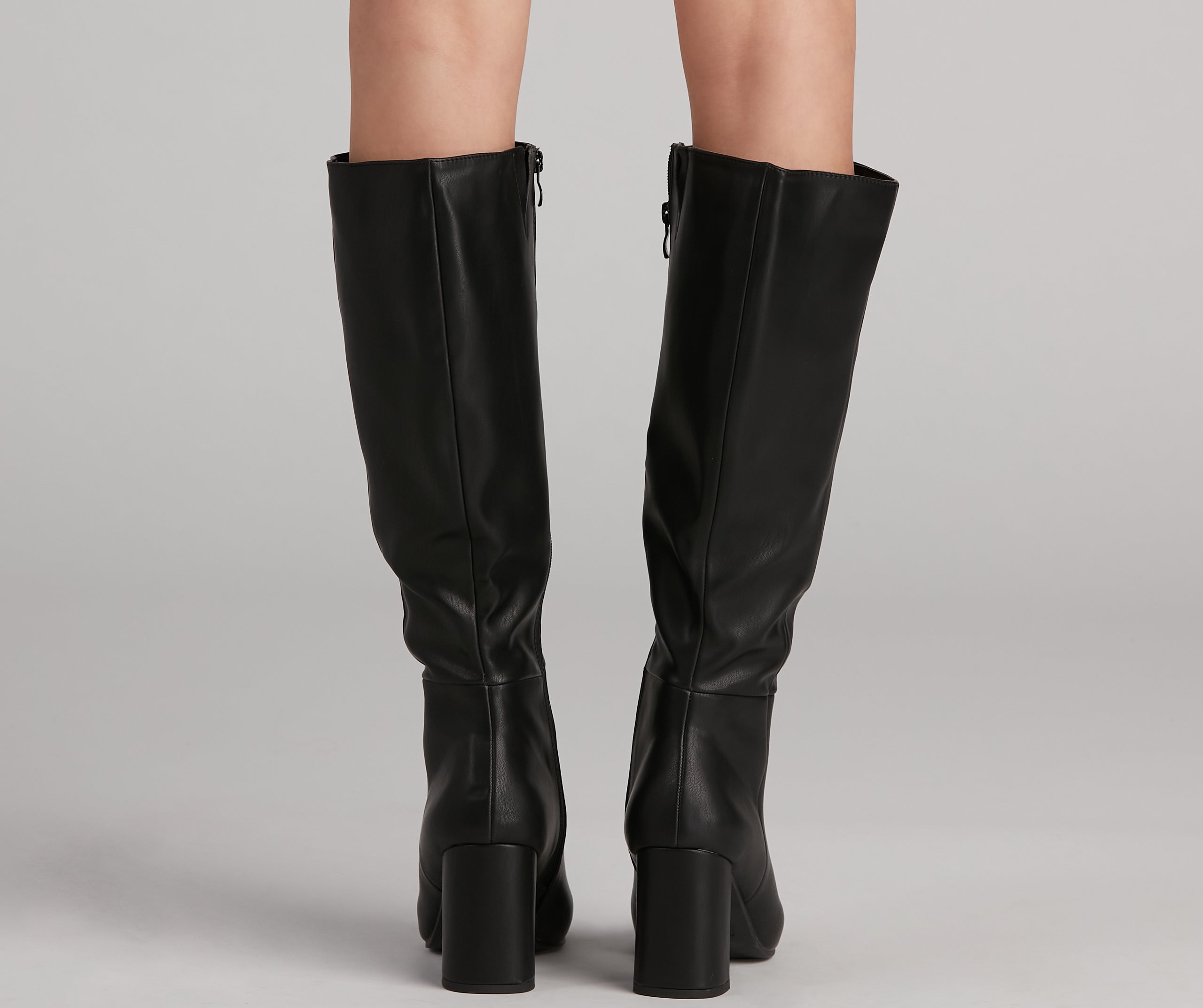 Walk It Out In Style Faux Leather Boots - Image 16