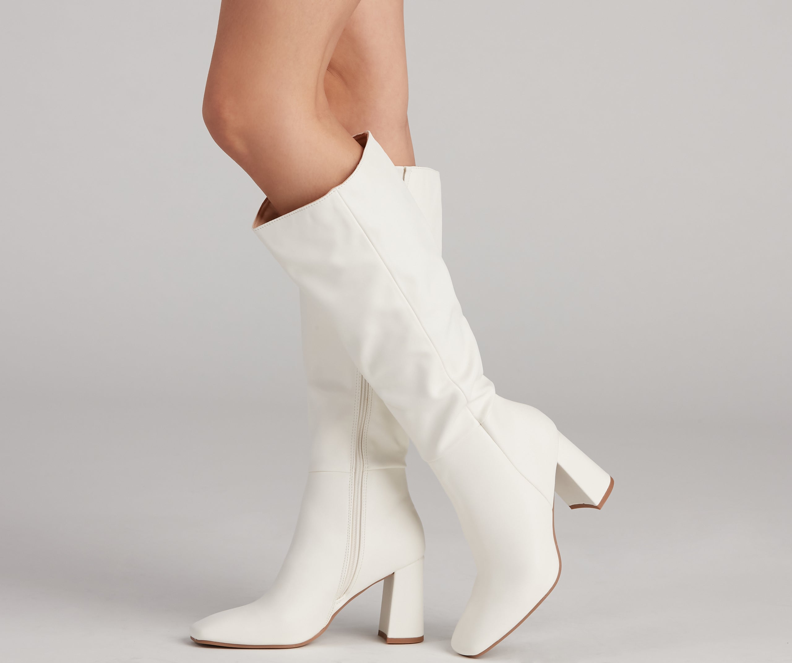 Walk It Out In Style Faux Leather Boots - Image 9