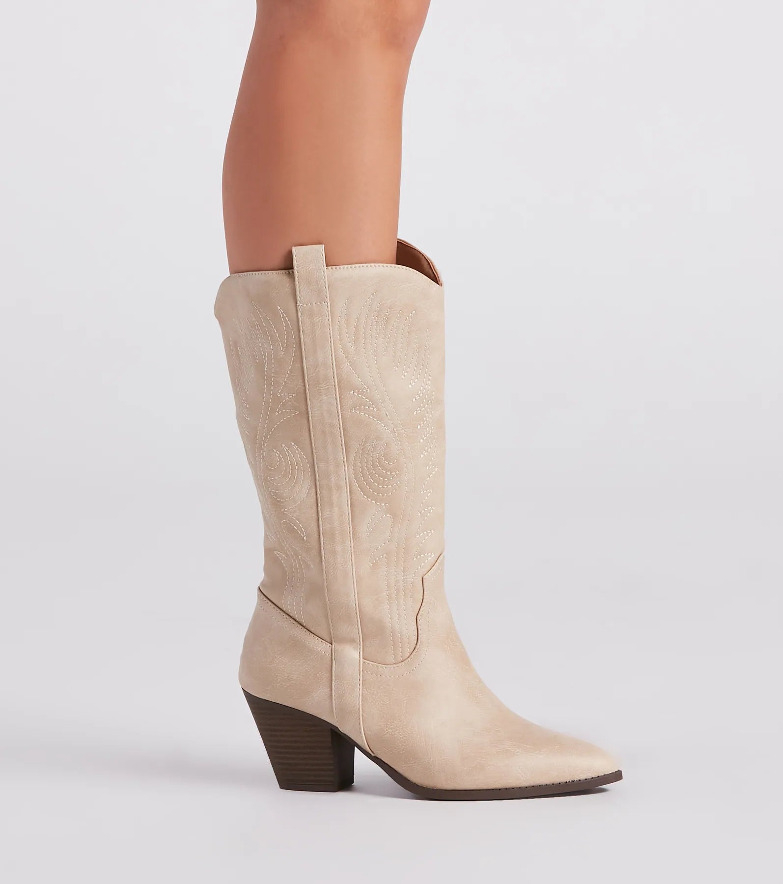Country-Chic Cowboy Boots - Image 3