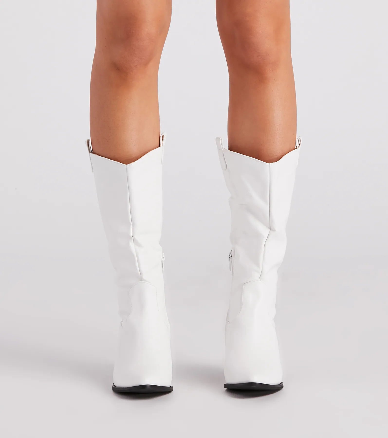 On A Western Kick Cowboy Boots - Image 6