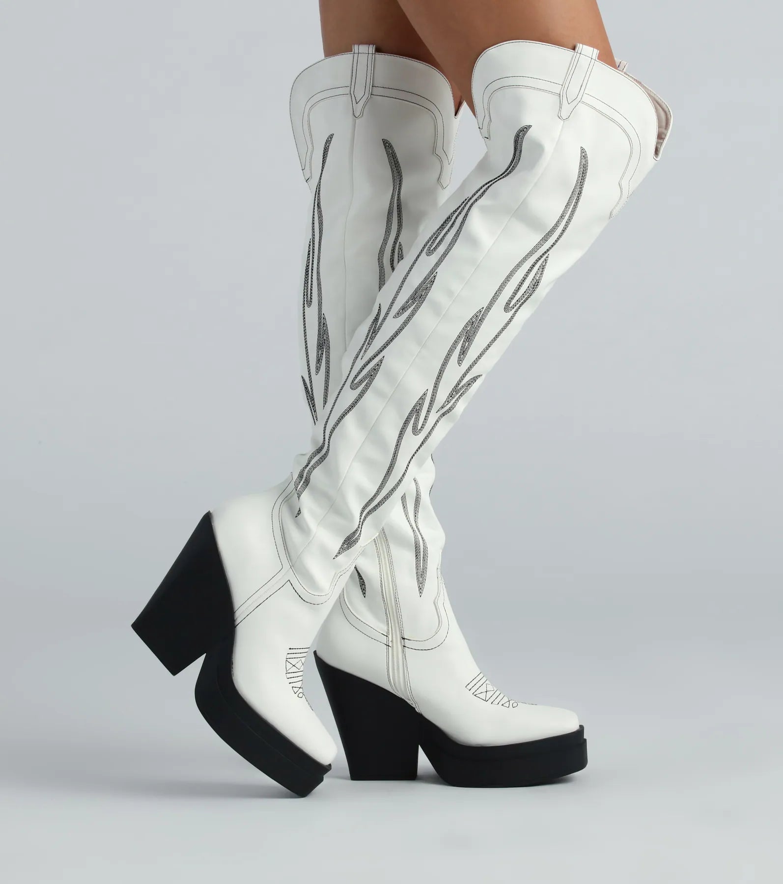 That Western Heat Cowboy Thigh-High Boots - Image 5