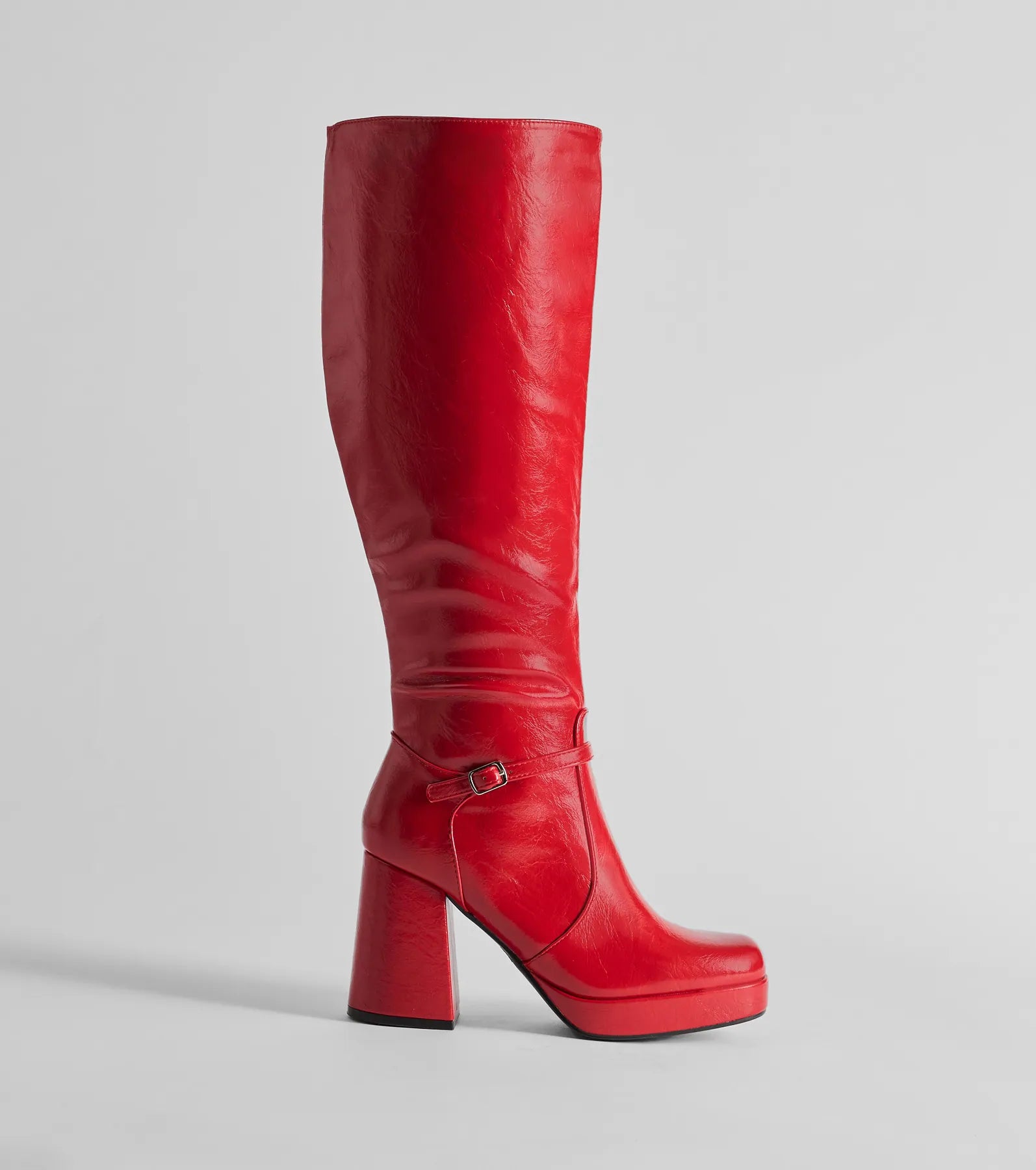 Made To Strut Faux Leather Under-The-Knee Boots - Image 2