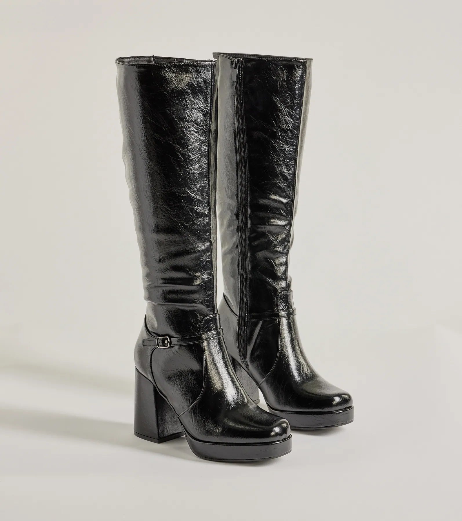 Made To Strut Faux Leather Under-The-Knee Boots - Image 6