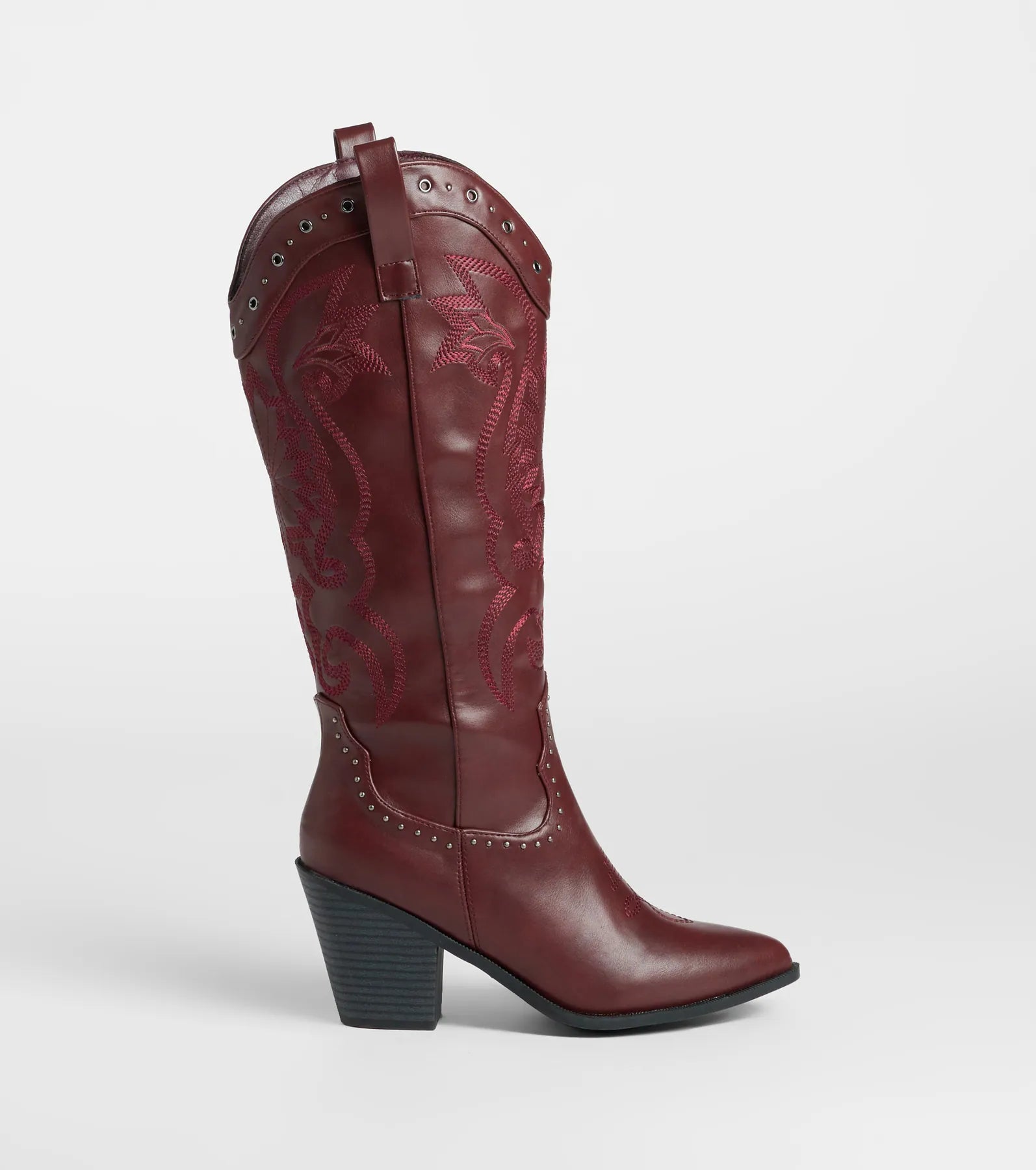Back In The West Studded Cowboy Boots - Image 8