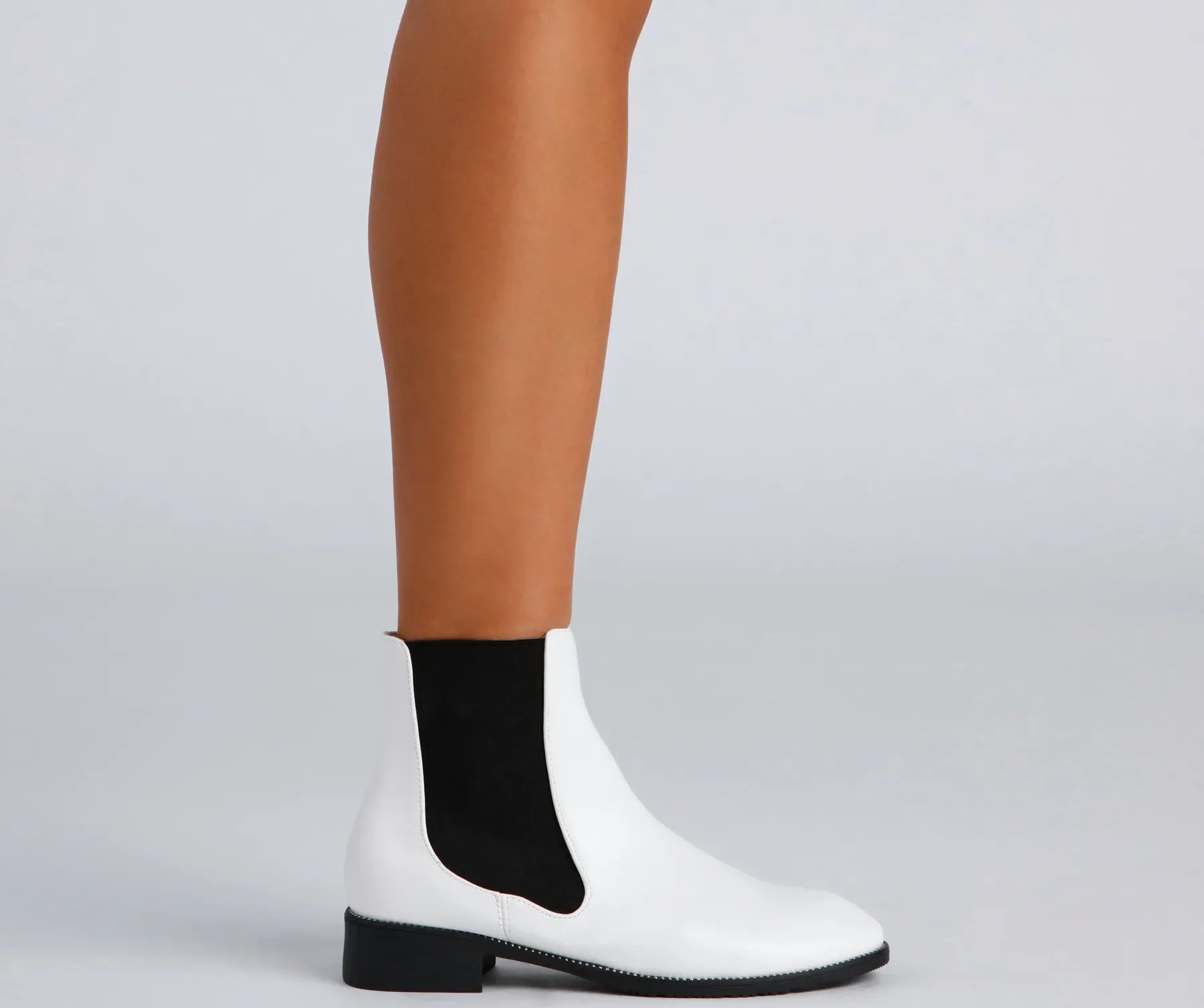 Chic City Girl Stud Accent Booties - Image 3