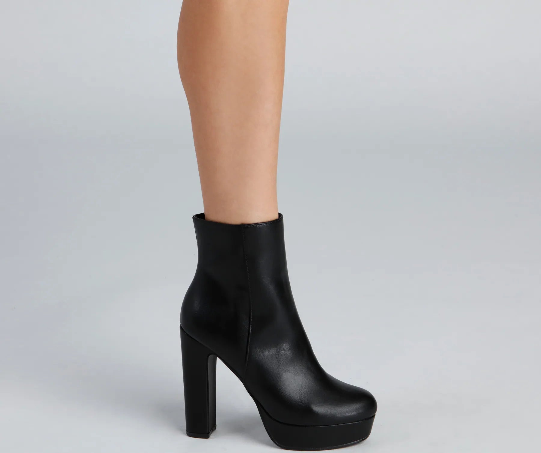 Girly-Grudge Platform Booties - Image 2
