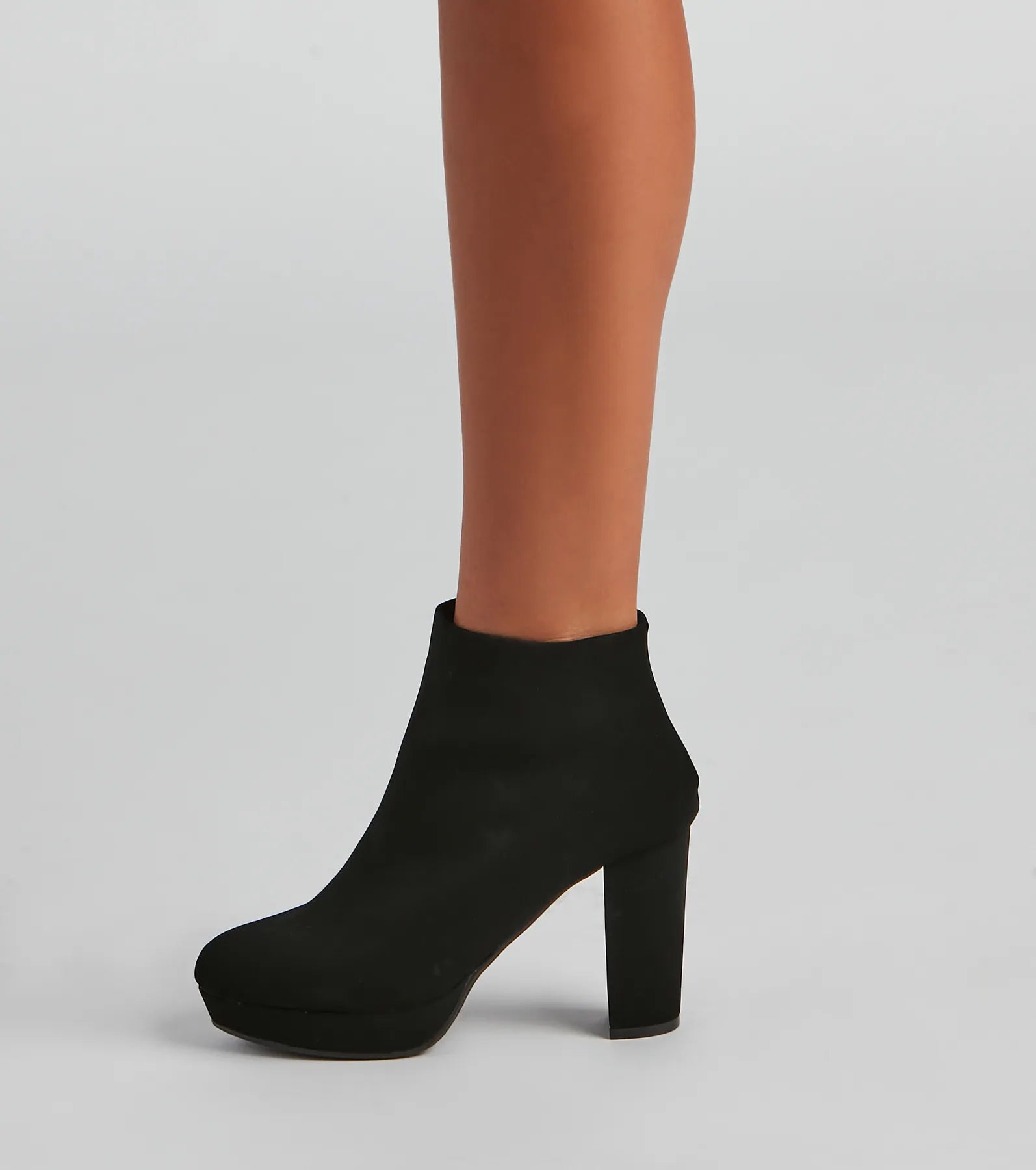 Lots To Love Block Heel Booties - Image 3