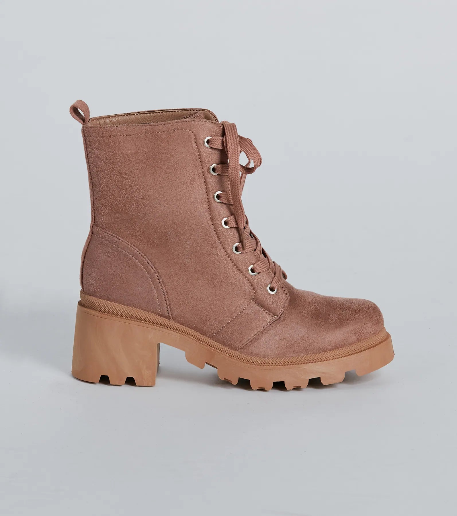Winter Mode Lace-Up Platform Combat Boots - Image 2