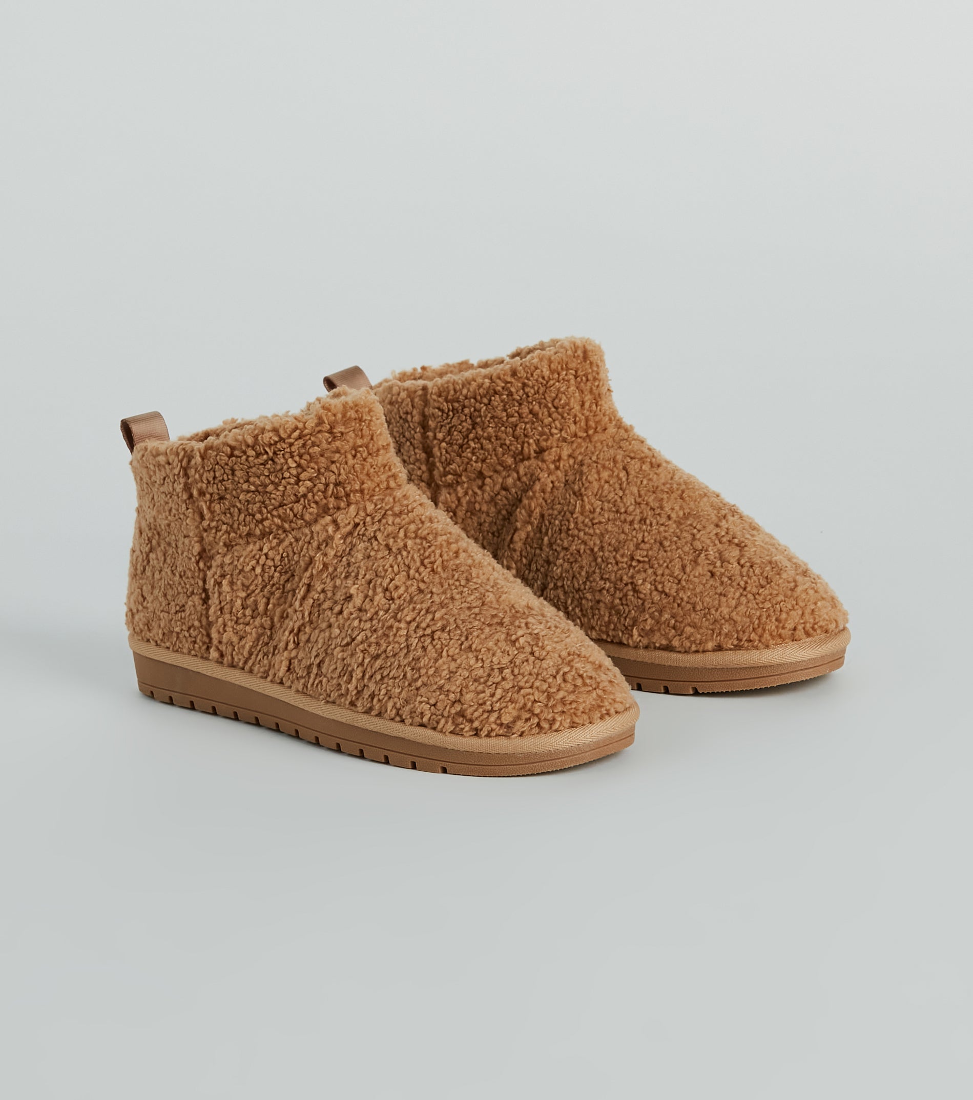 Plush Comfort Faux Sherpa Booties - Image 5